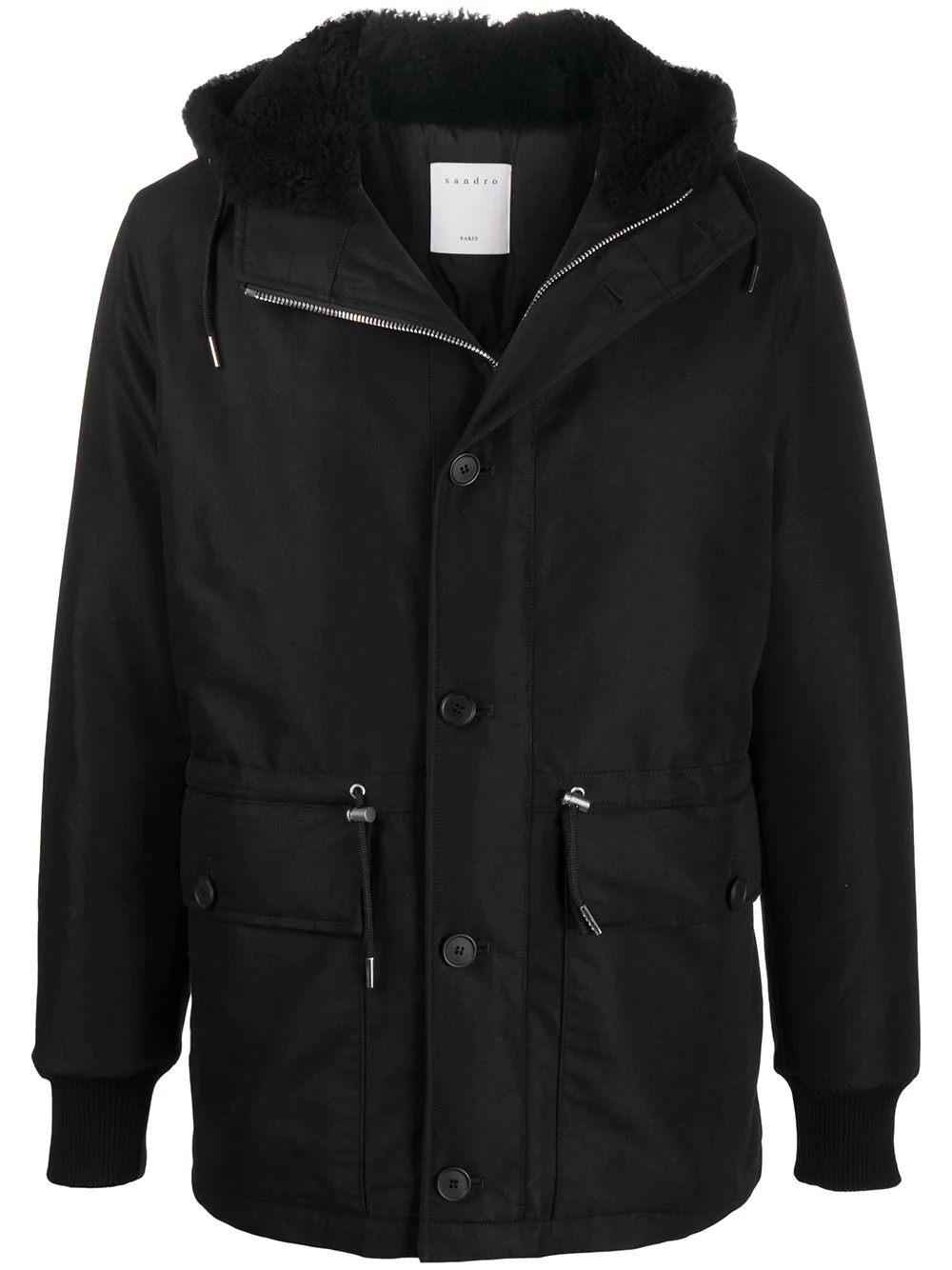 hooded down jacket  - 1