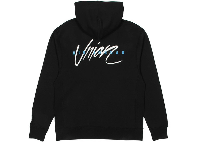Jordan Jordan x Union Flying High Hooded Sweatshirt Black outlook