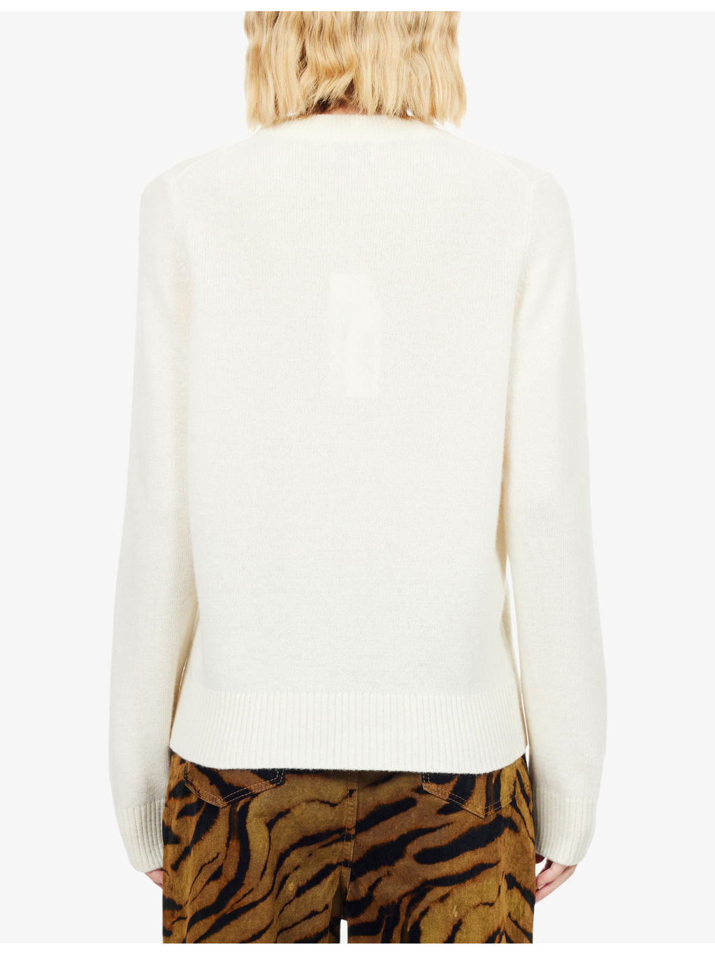 Puppy Round-Neck Wool-Blend Jumper - 4