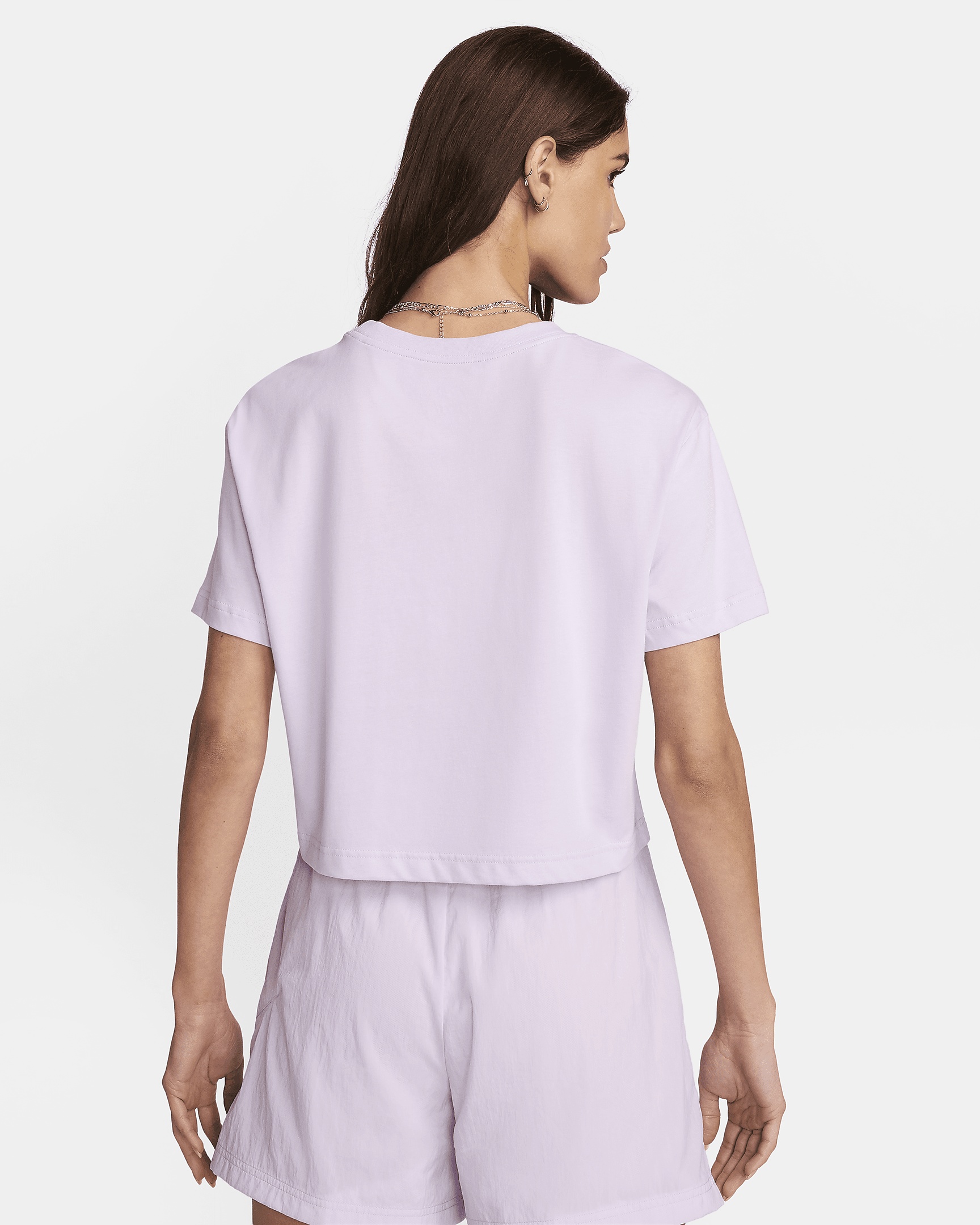 Women's Nike Sportswear Essential Cropped Logo T-Shirt - 2