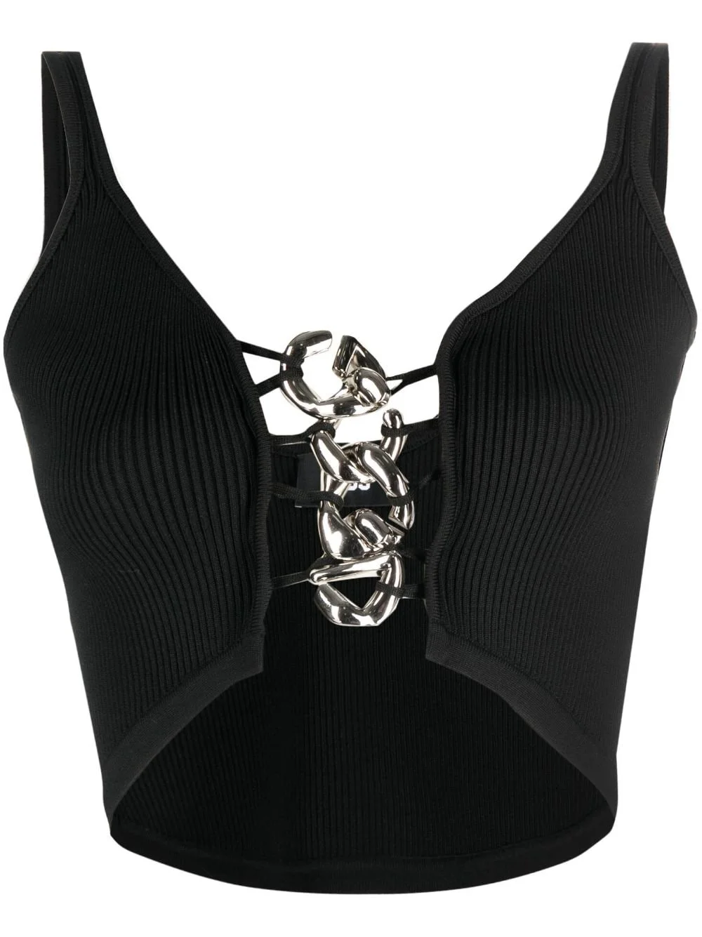 logo-chain tank top - 1