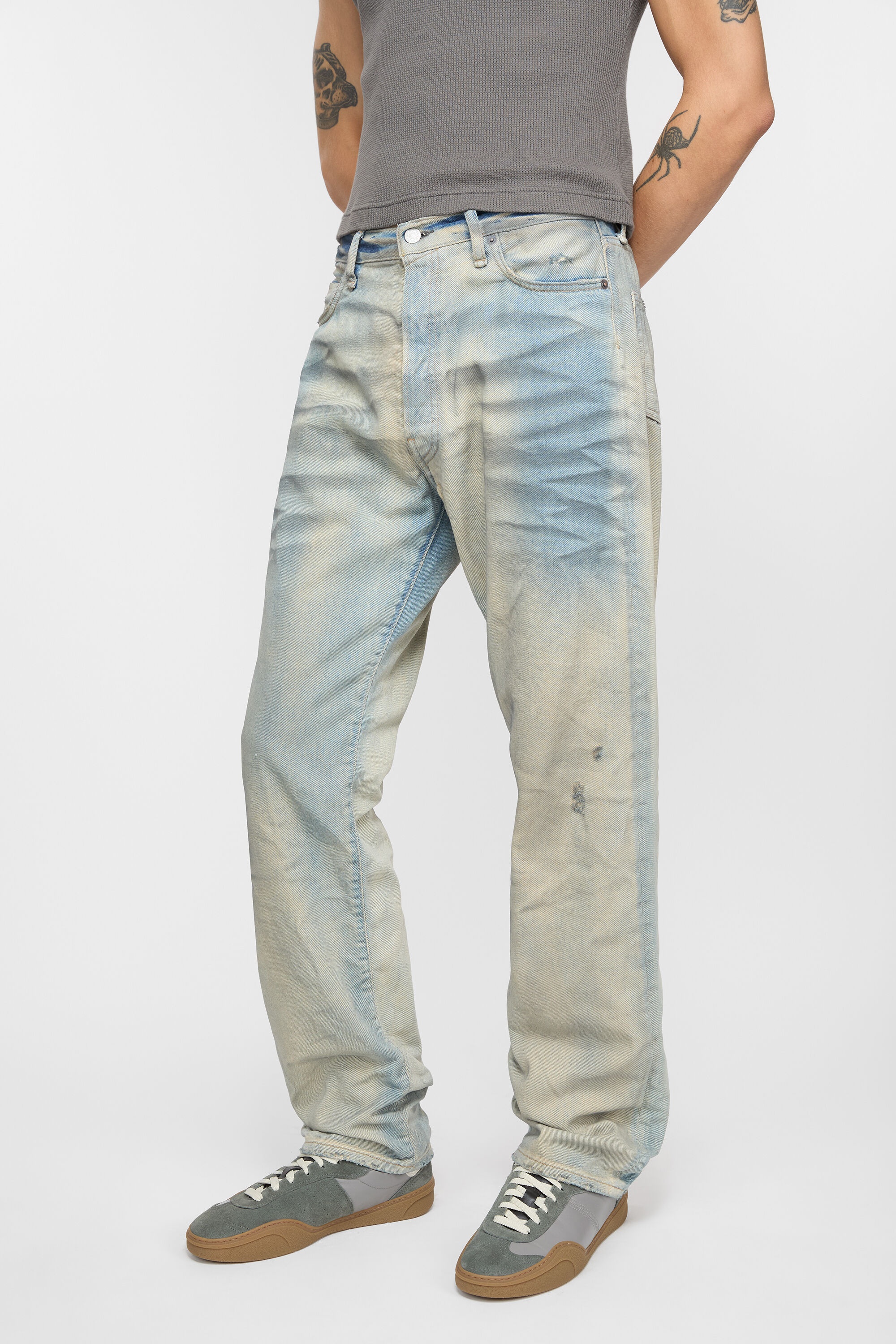 Loose fit jeans - 1999M - Light blue - 4