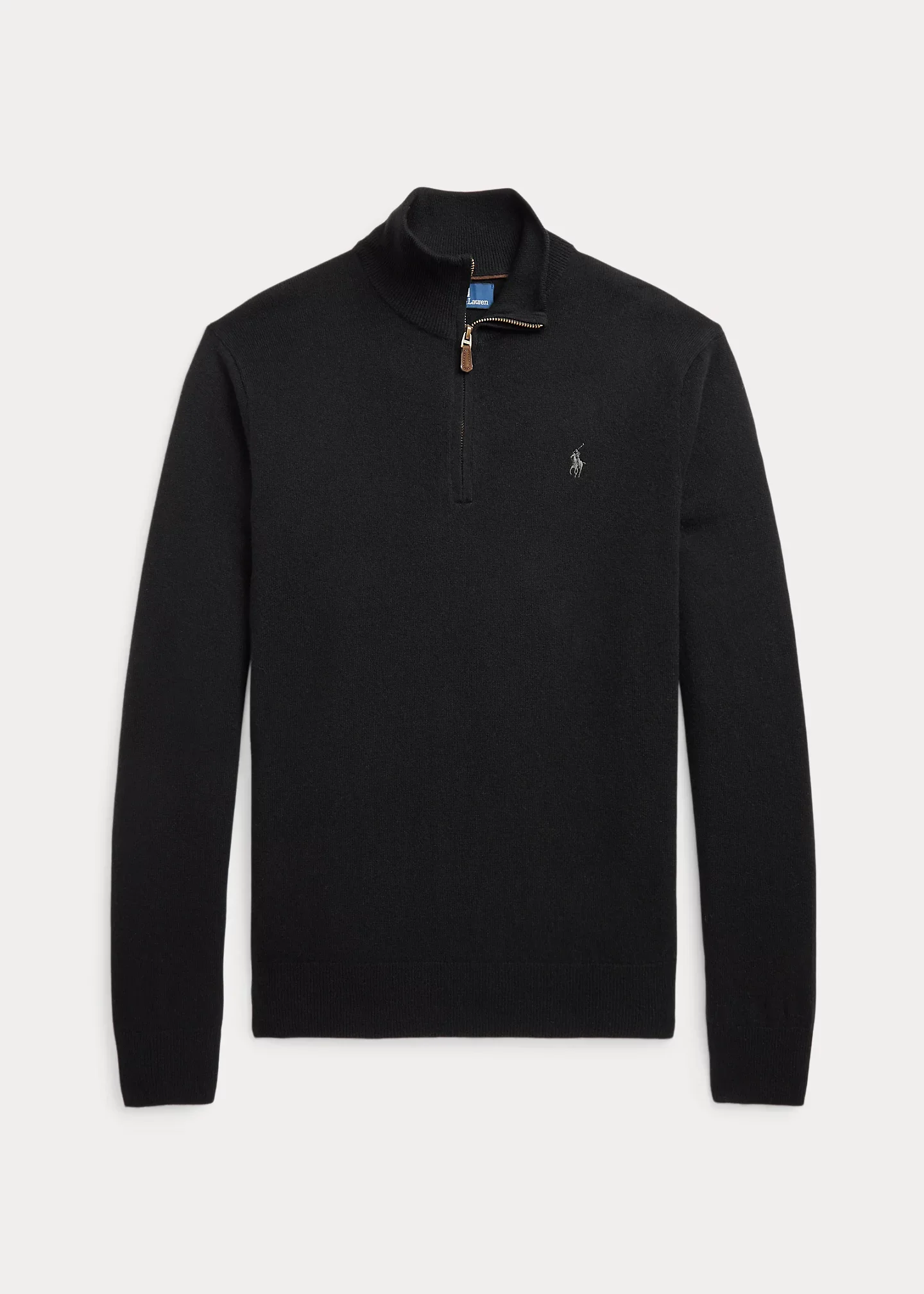 Wool Quarter-Zip Sweater - 1
