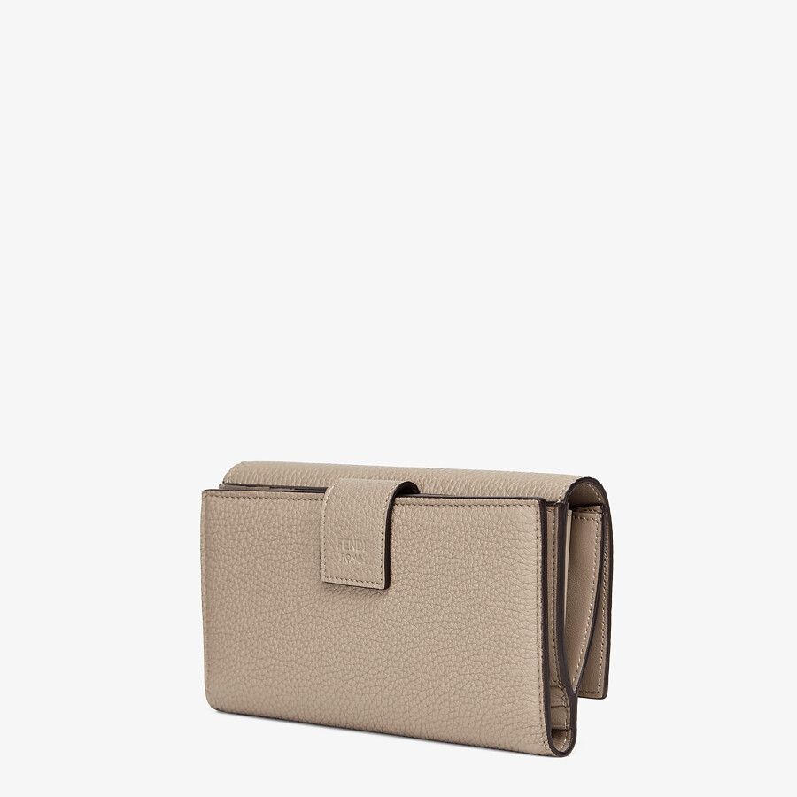 Beige leather wallet - 2