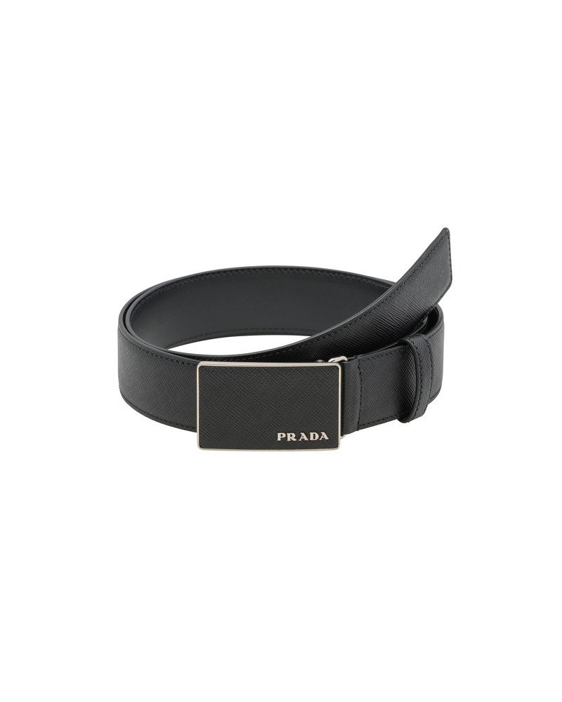 Saffiano Leather Belt 1
