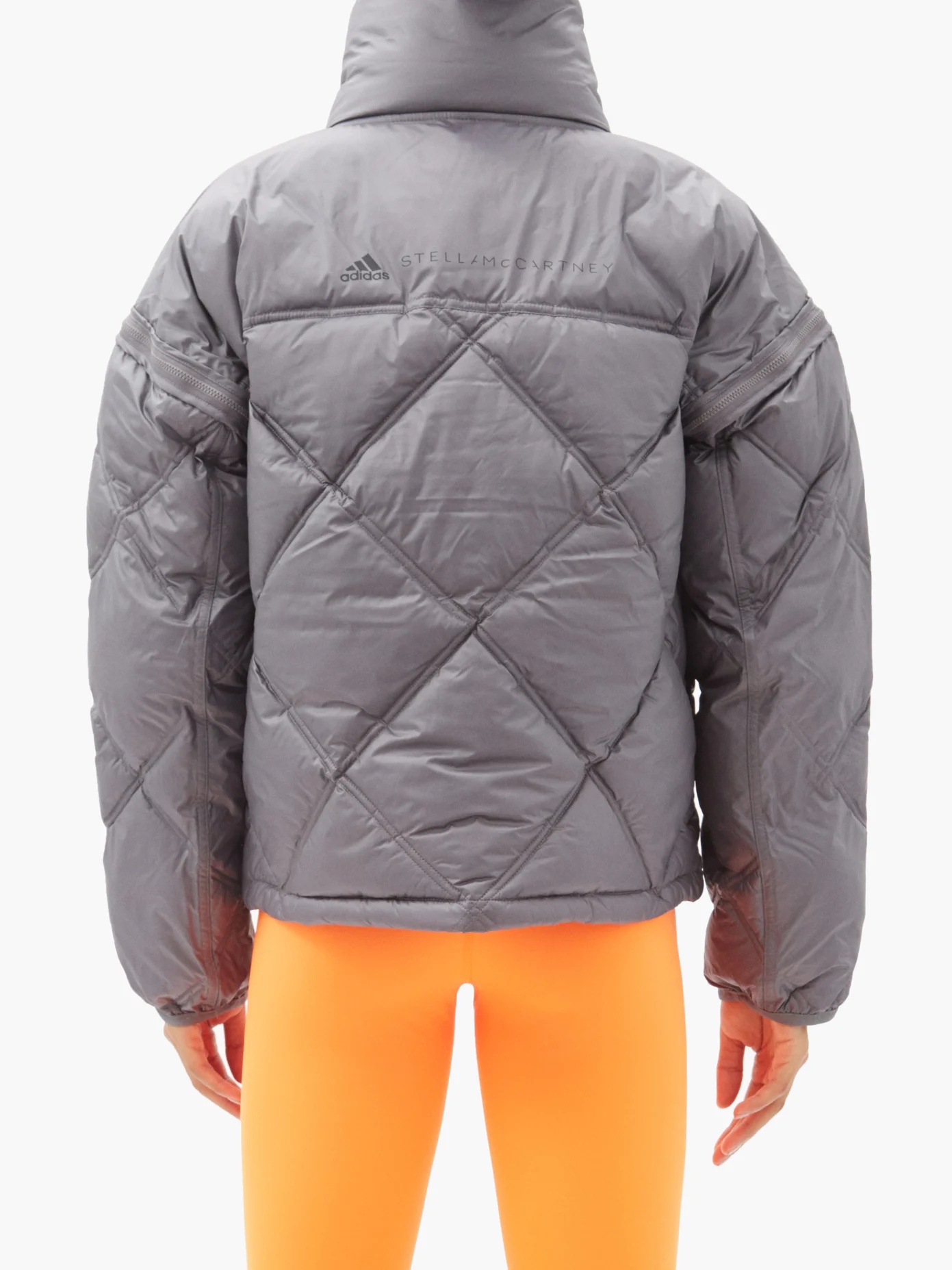 Detachable-sleeve quilted-shell jacket - 5