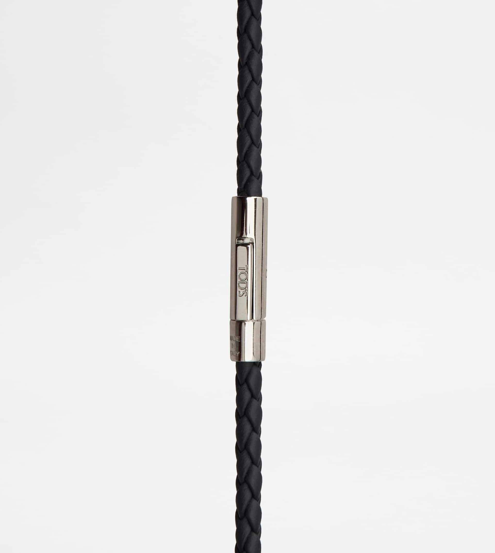 BRACELET IN LEATHER - BLUE - 2