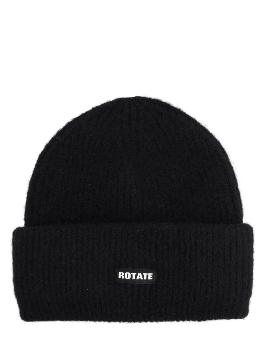 WOOL CAP WITH LOGO PATCH - 1