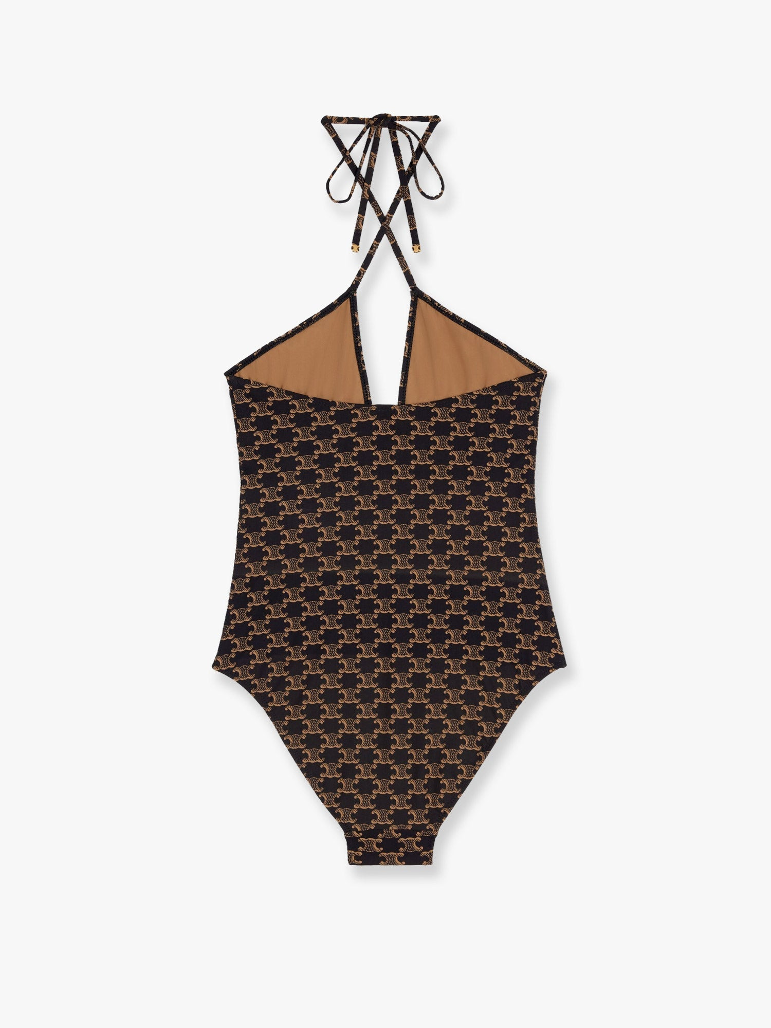 Celine Women One-Piece Swimsuit With Triomphe Motif - 2