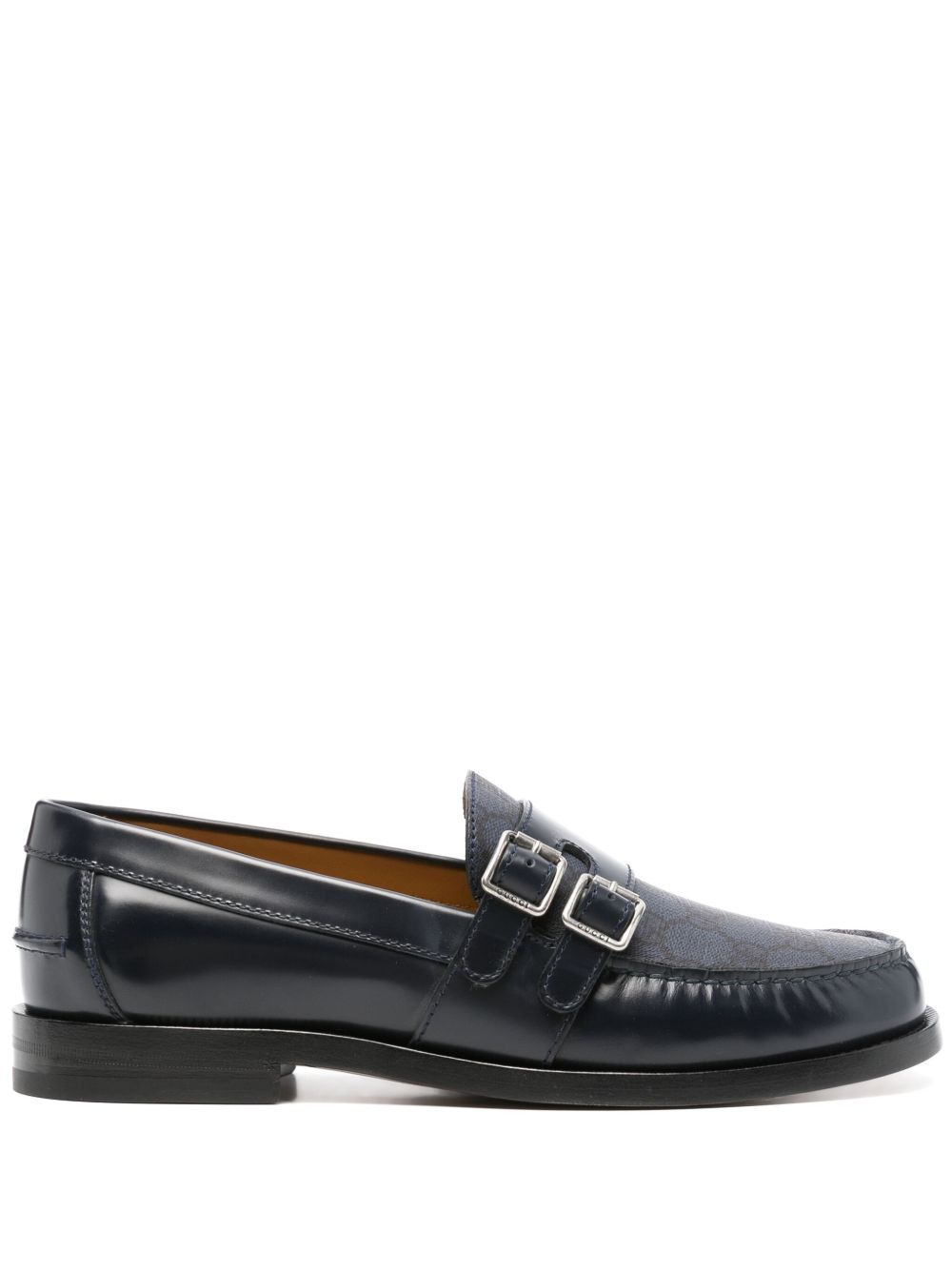 GG leather loafers - 1