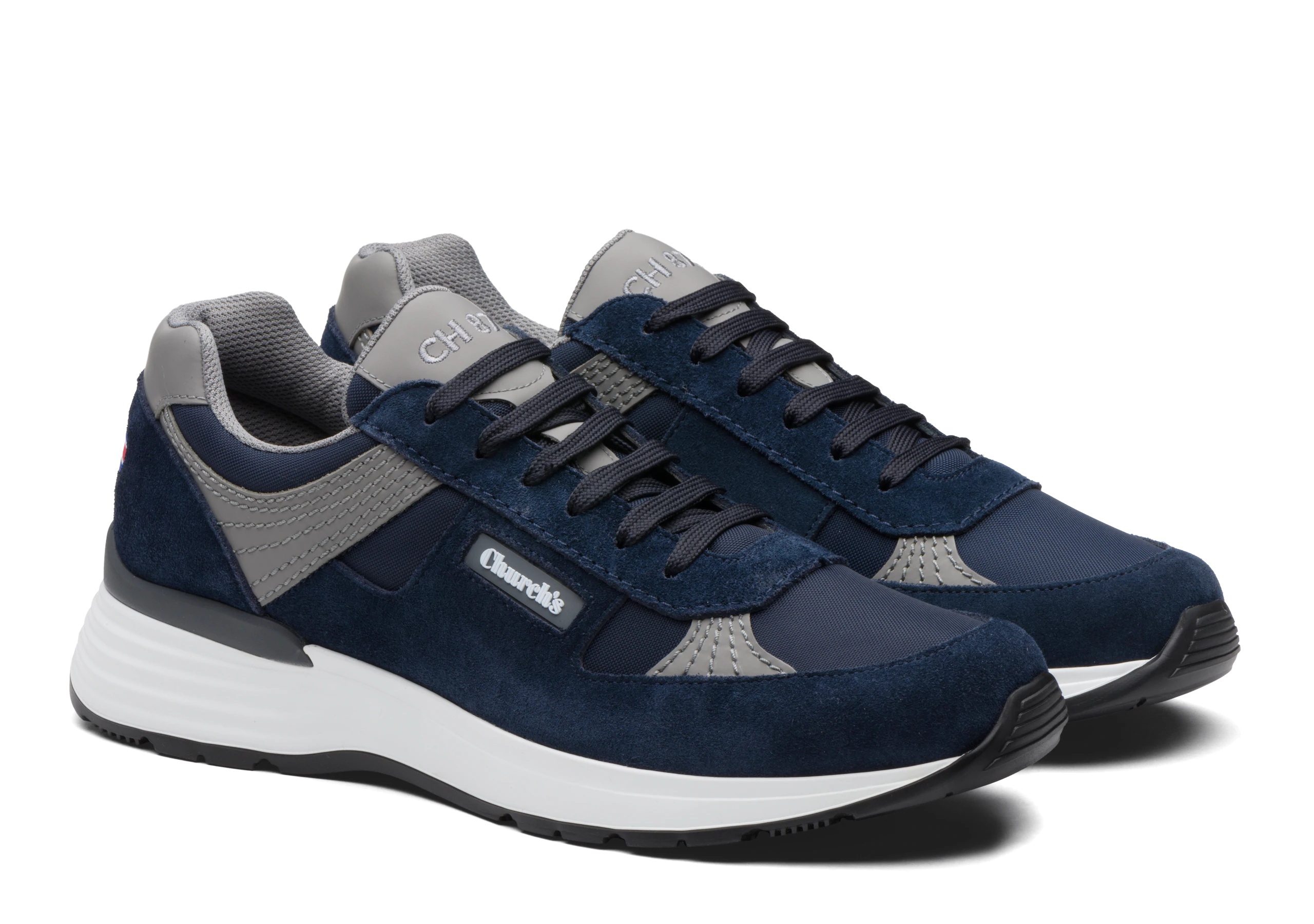 Ch873
Suede Tech Retro Sneaker Blue - 2