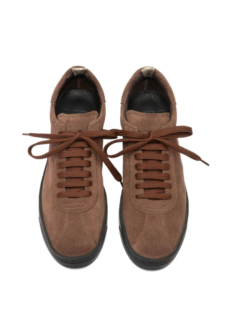 Karma lace-up suede sneakers 4