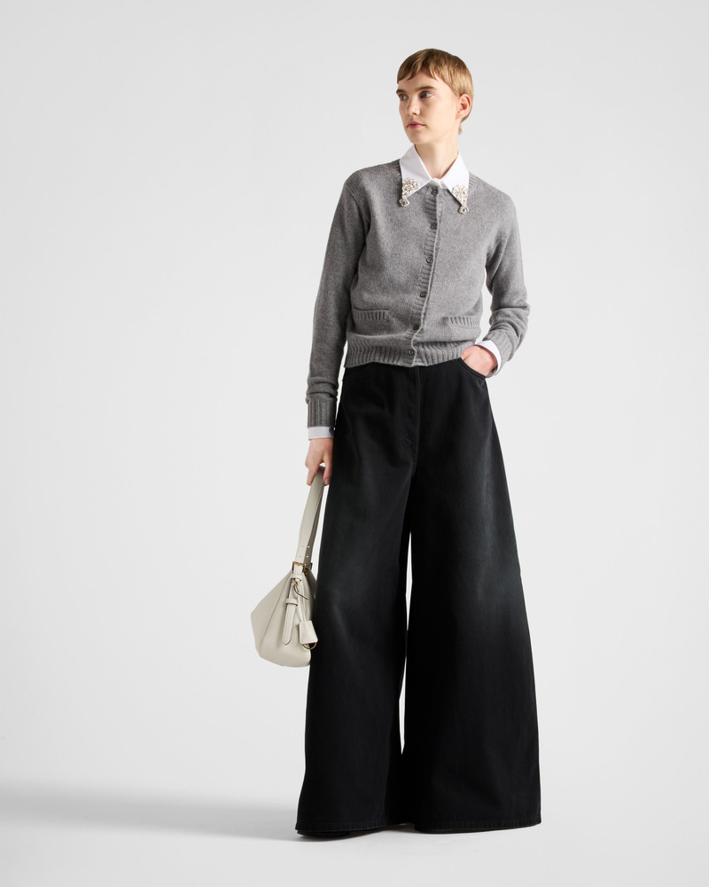 Prada Black denim jeans outlook