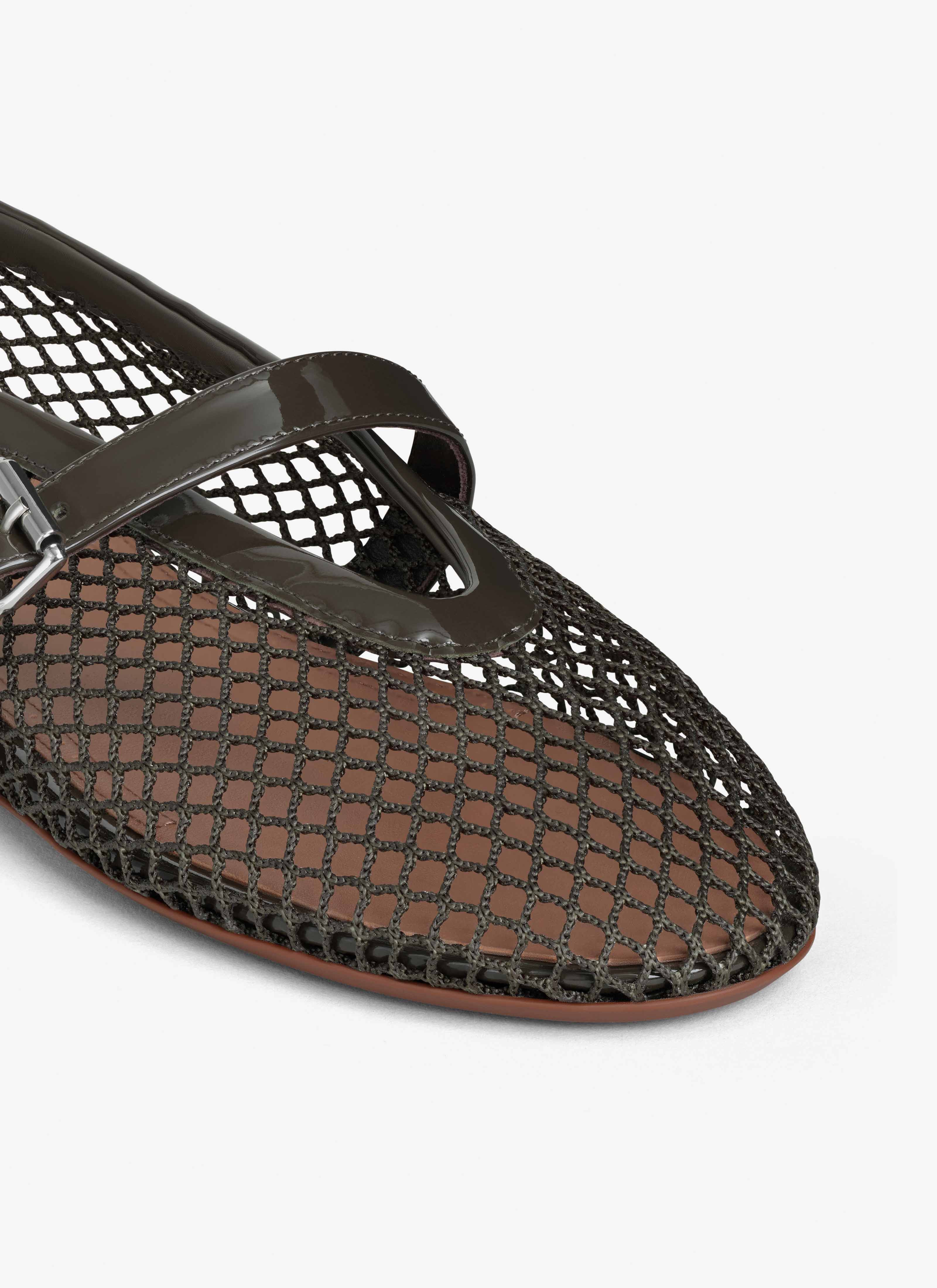 BALLET FLATS IN FISHNET - 4