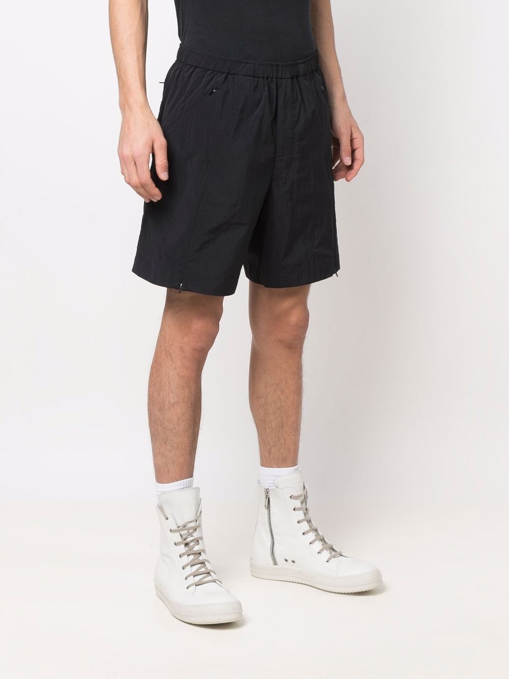 slim-fit track shorts - 3