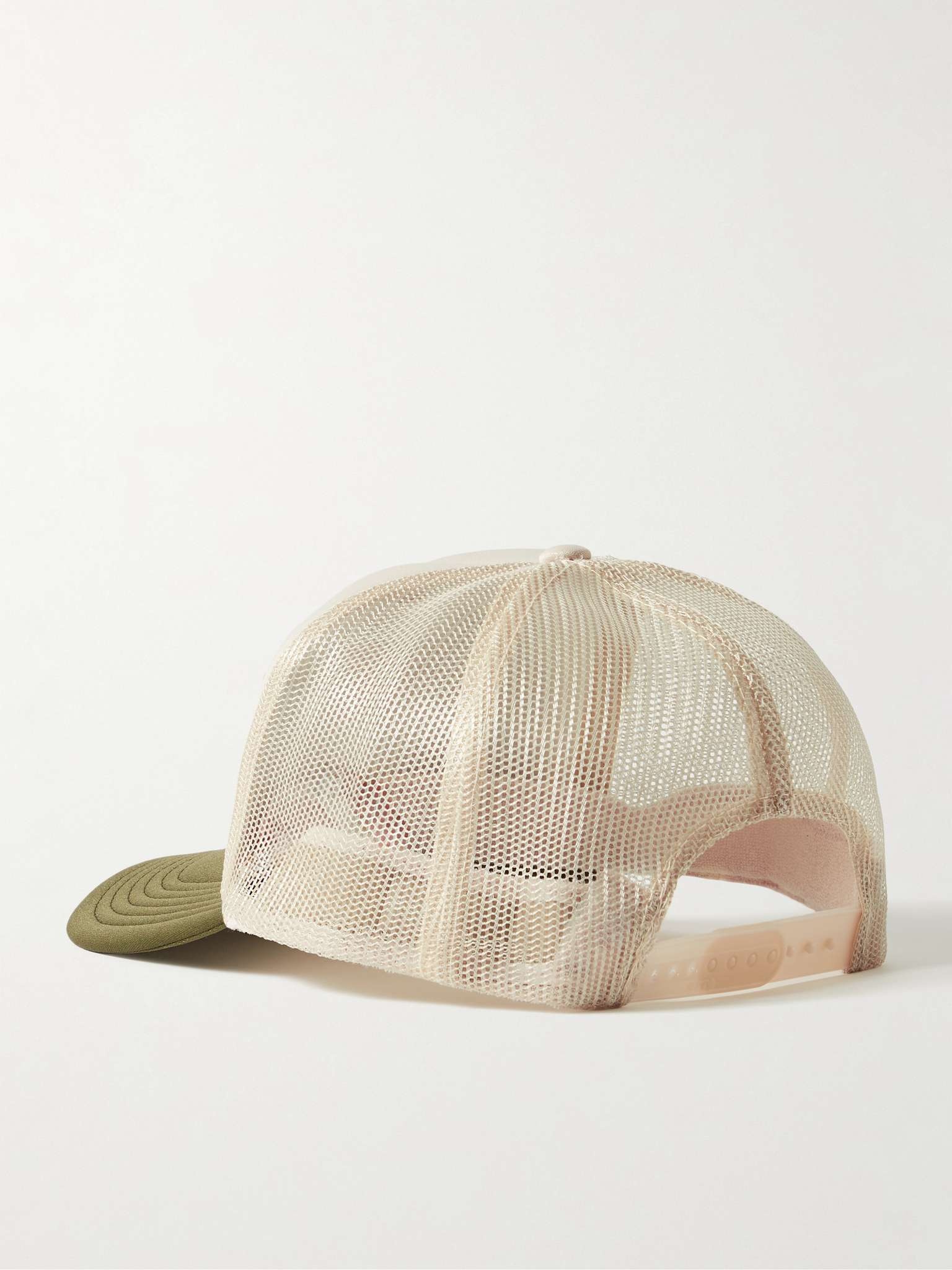 Dirty Shrink Printed Colour-Block Scuba and Mesh Trucker Cap - 3