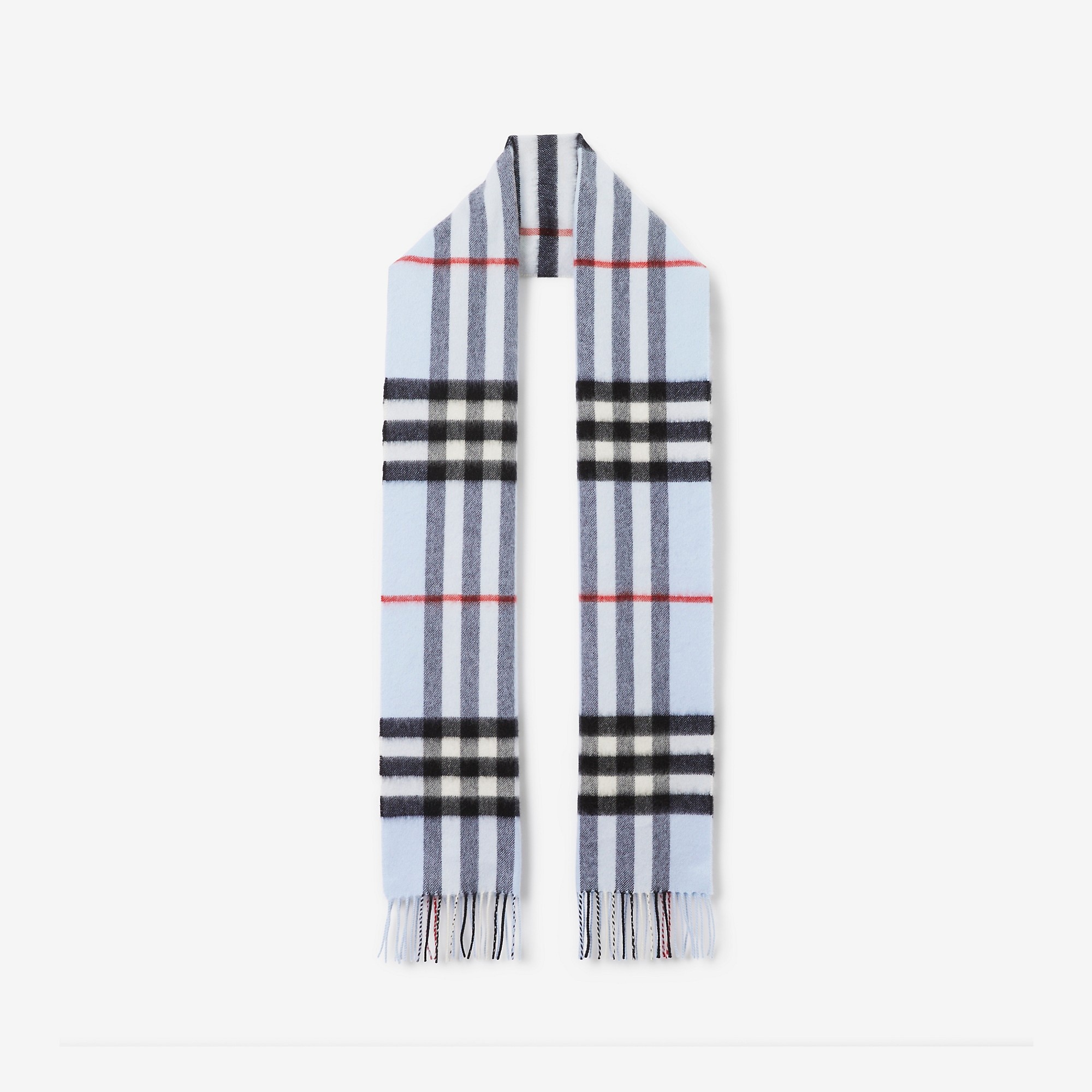 Check Cashmere Scarf - 7