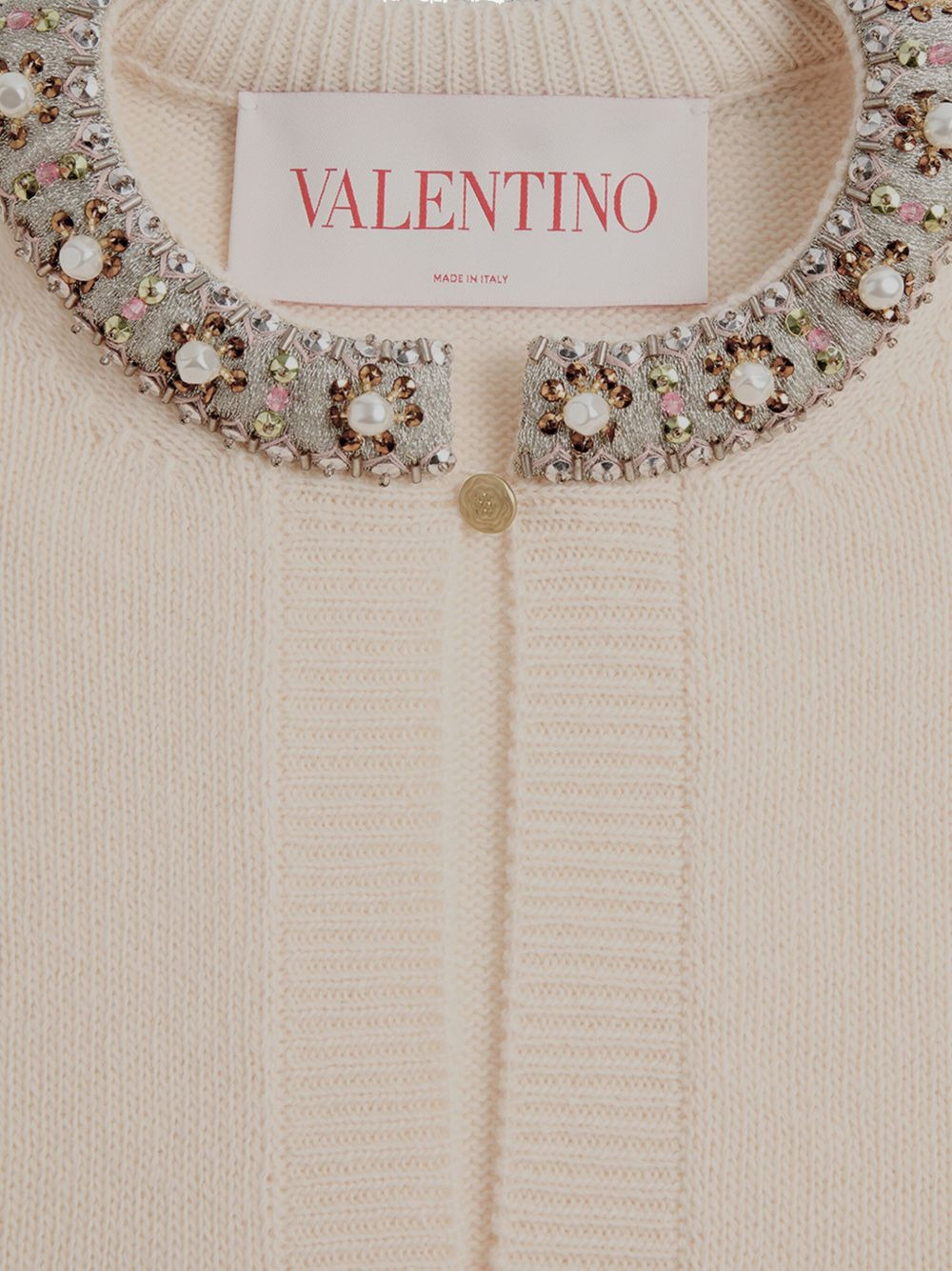 crystal-embellished jumper - 3