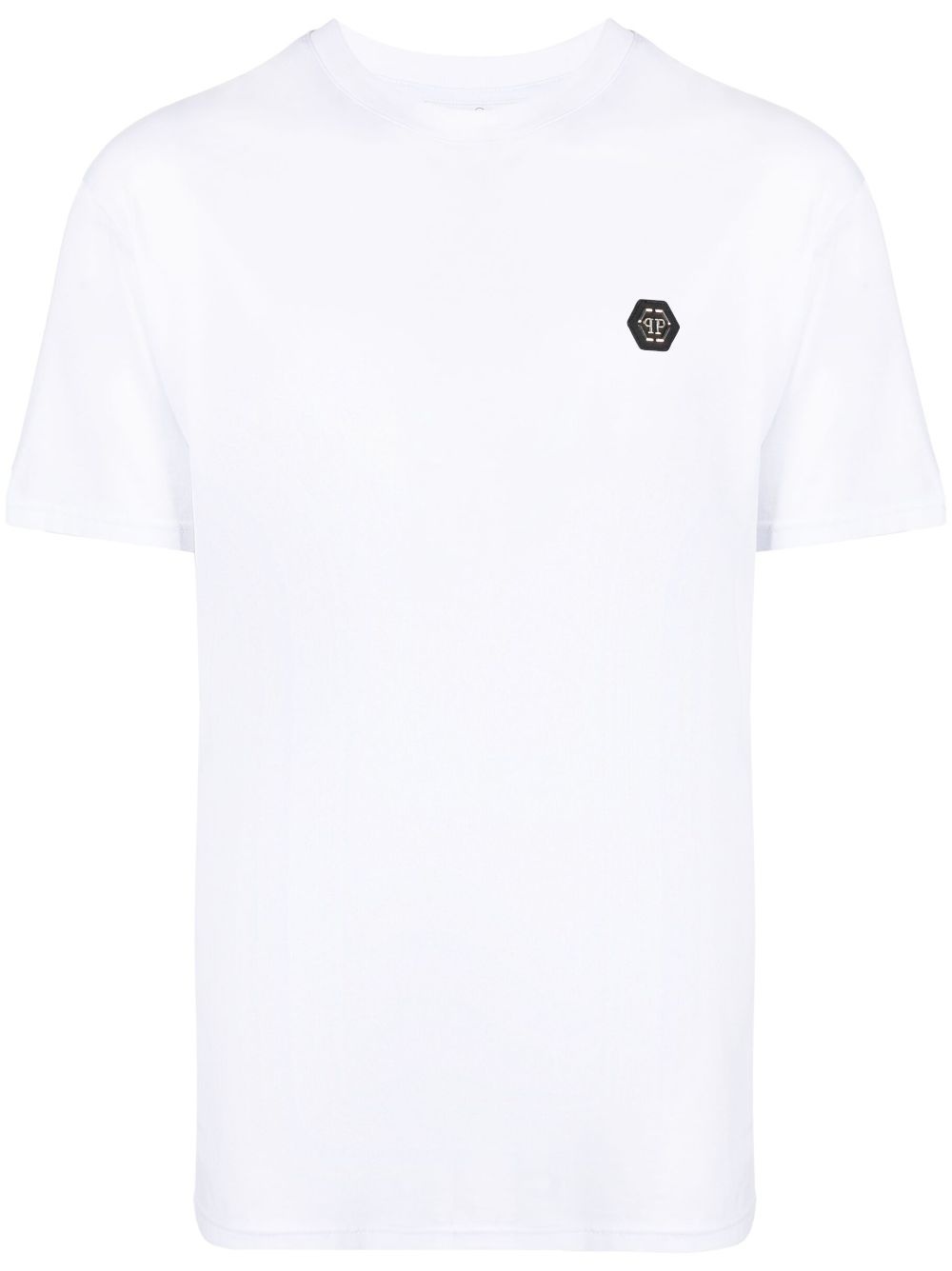 logo-print short-sleeved T-shirt - 1