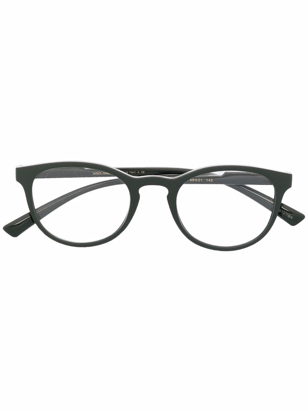 square-frame glasses - 1