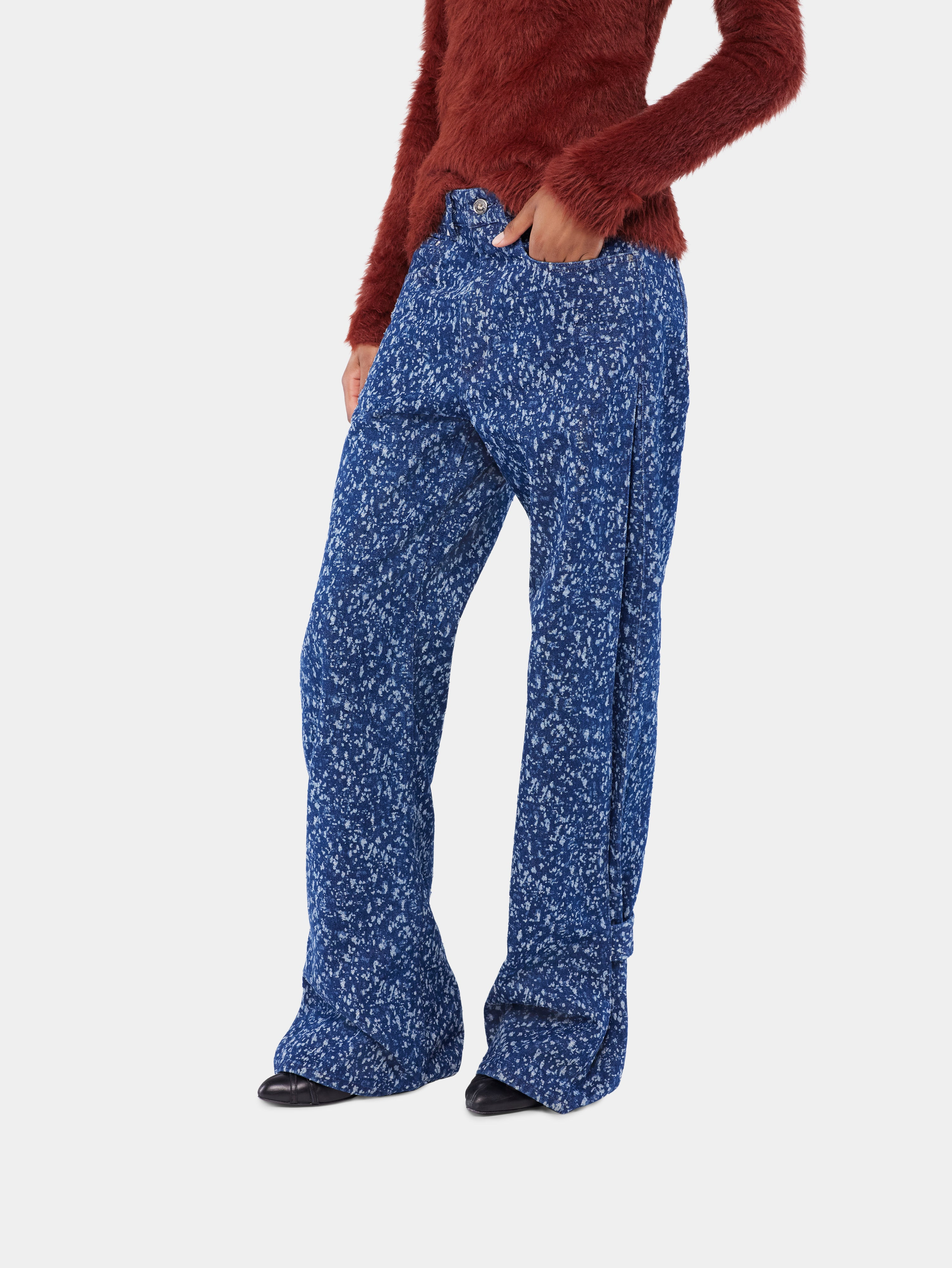 BAGGY STRAIGHT-LEG JEANS - 3