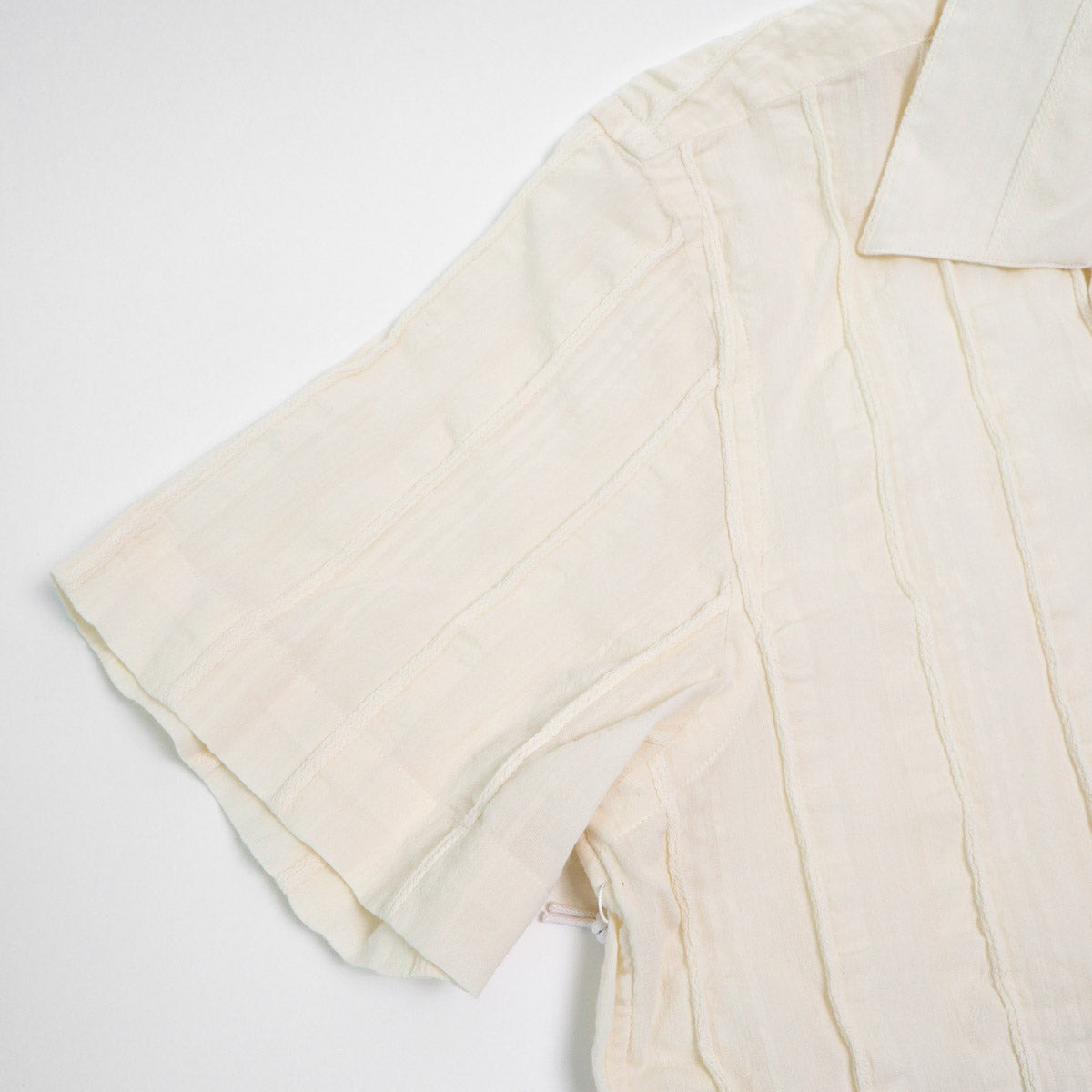 Cabana Shirt Natural Rope Cloth - 4