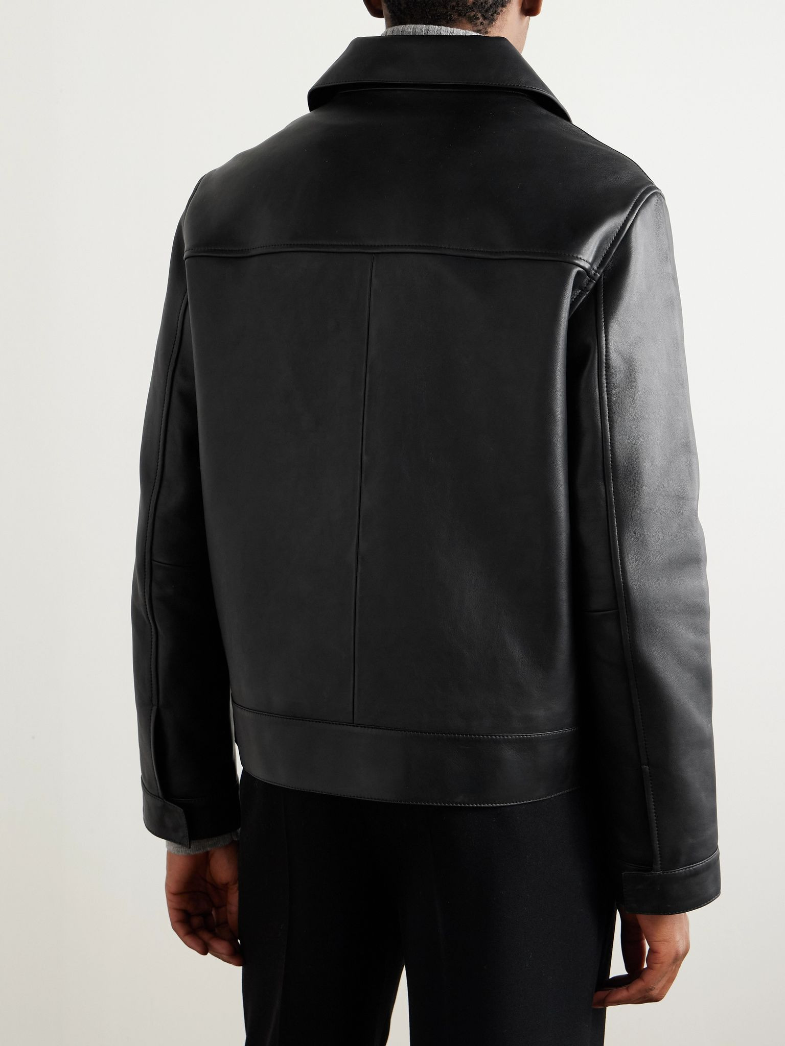 Leather Jacket Black - 3