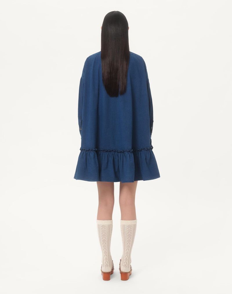 LIGHTWEIGHT DENIM DRESS 7