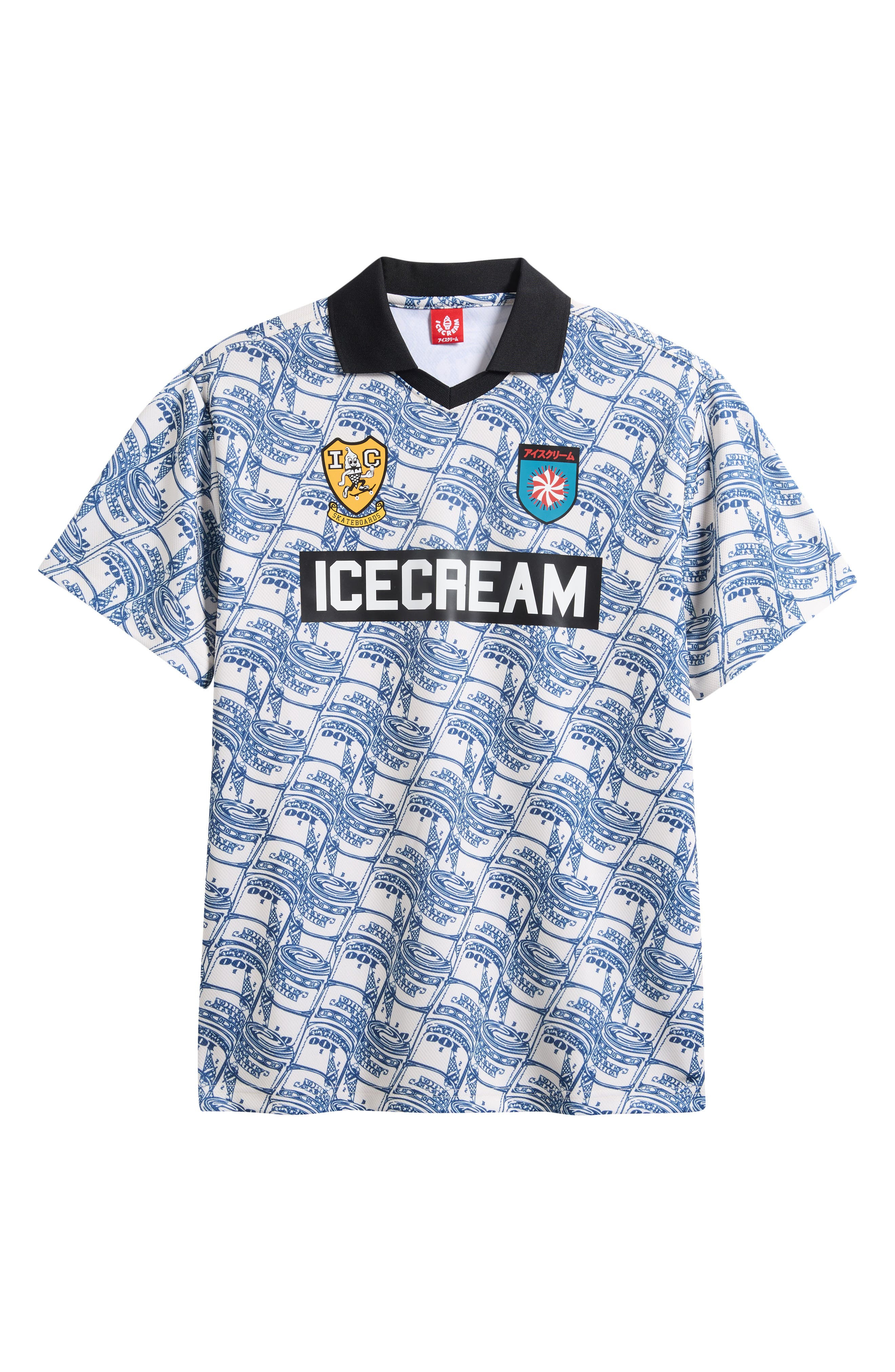 ICECREAM Stacks Soccer Jersey in Antique White at Nordstrom - 5