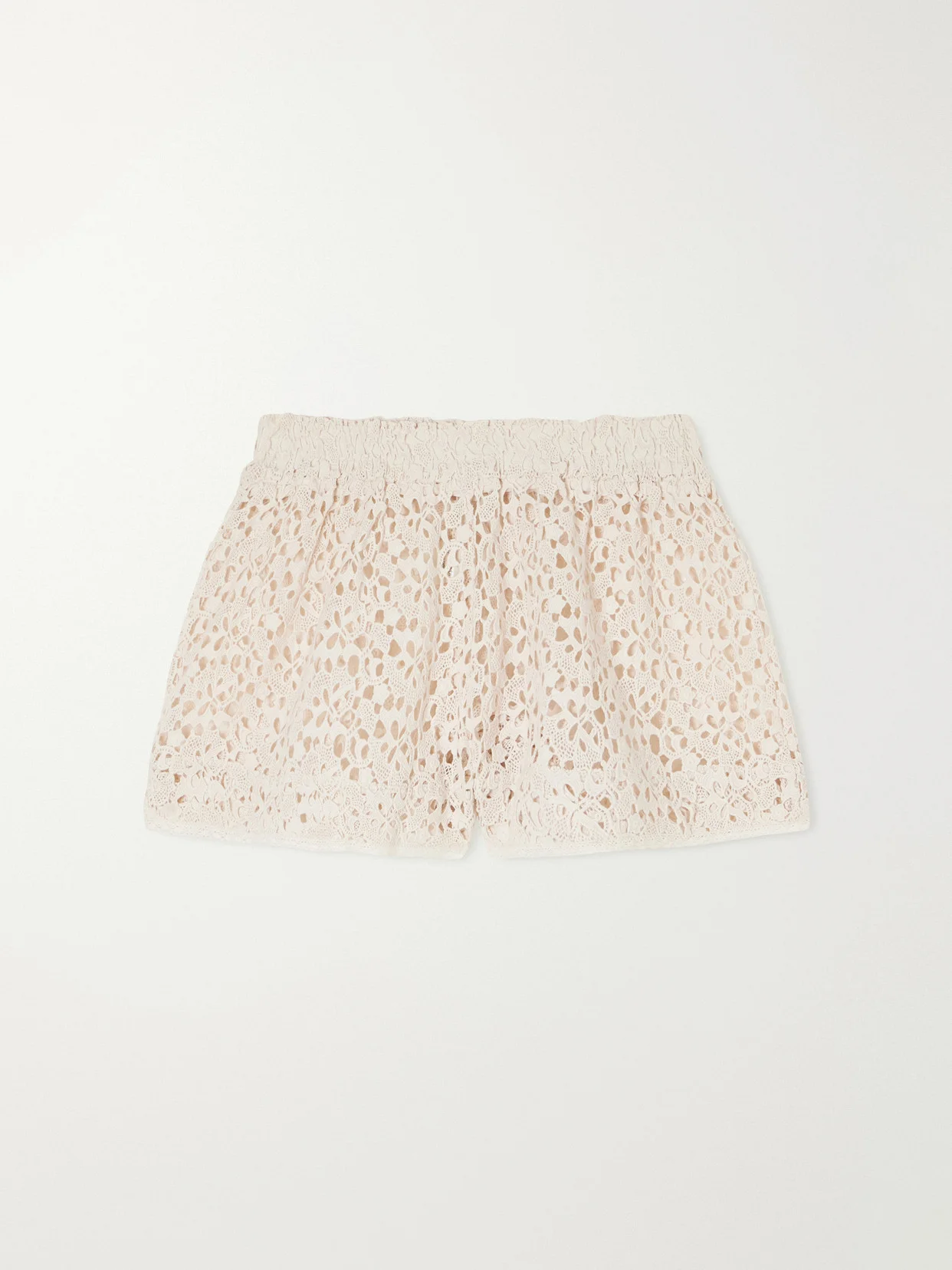 Shkip Cotton-lace Shorts - 1