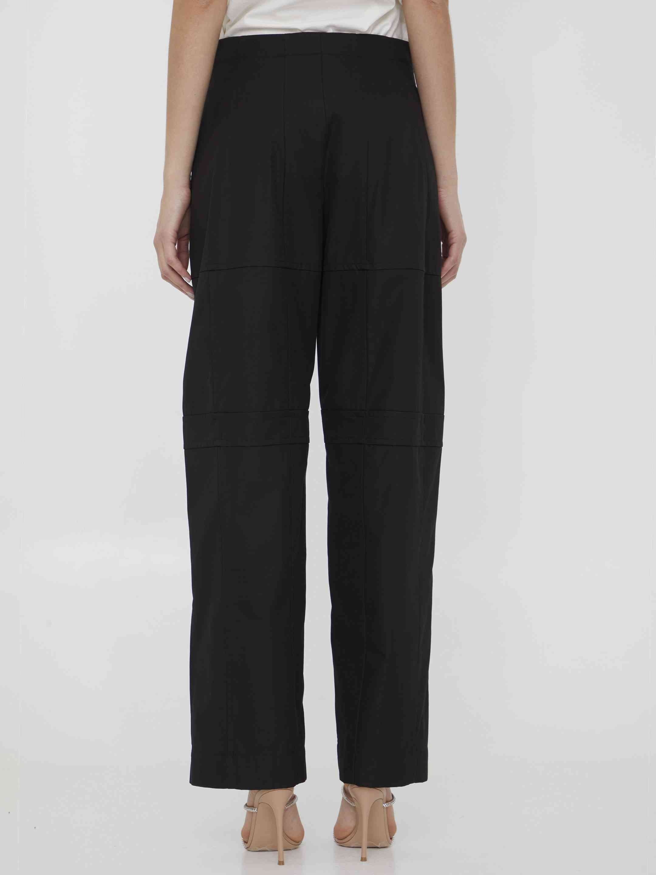 Jil Sander Women Cotton Cargo Pants - 4