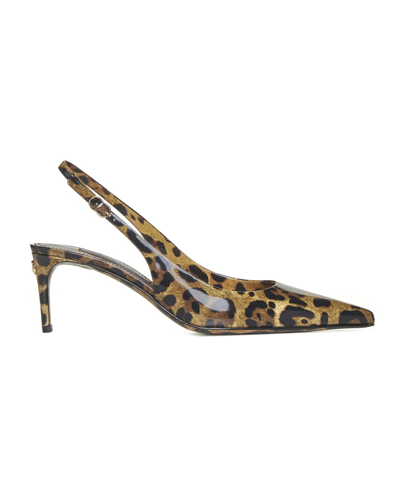 Animalier Slingback Pumps - 1