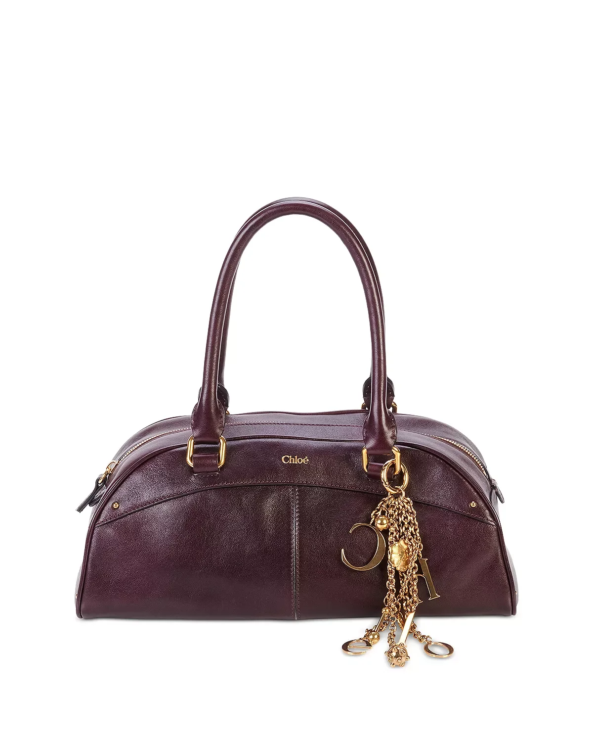 Leather Bowling Bag - 1