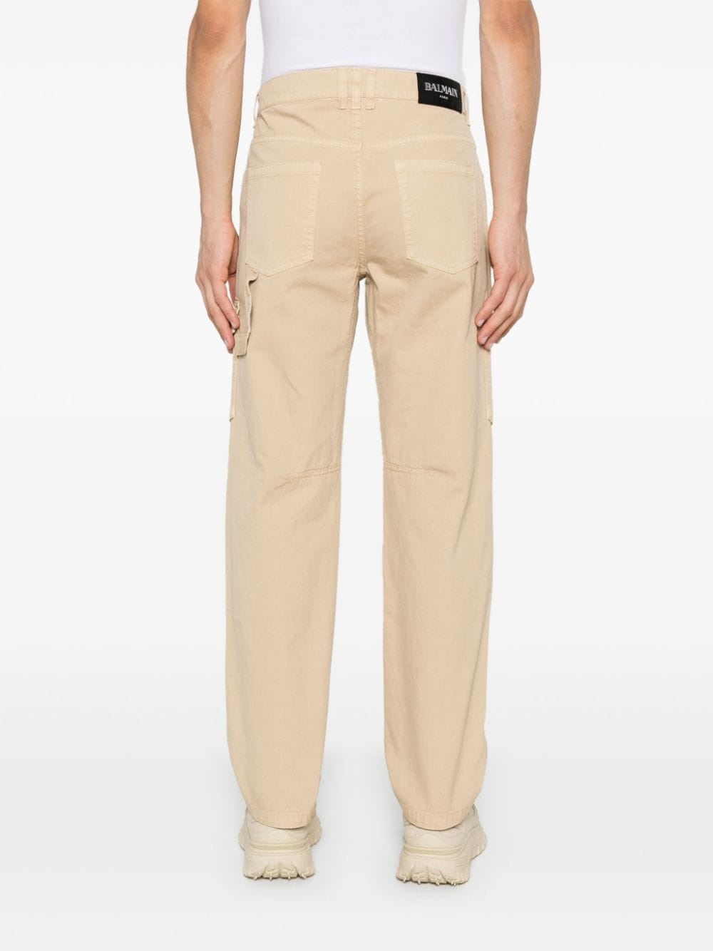 logo-patch trousers - 4