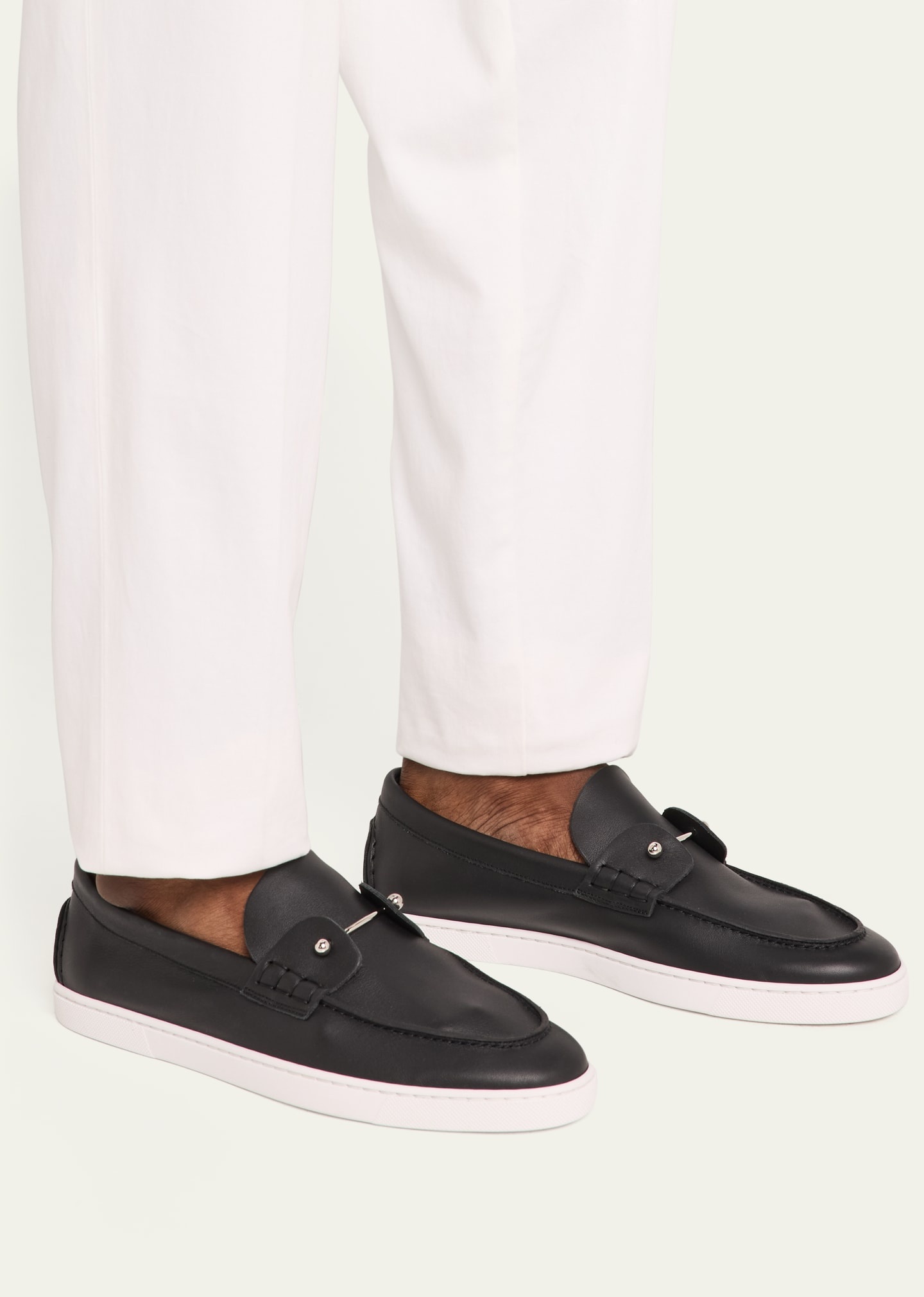 Men's Chambeliboat Leather Loafers - 2