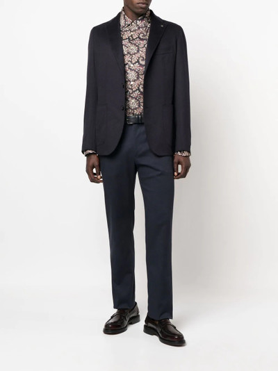 Etro paisley-print straight-leg trousers outlook