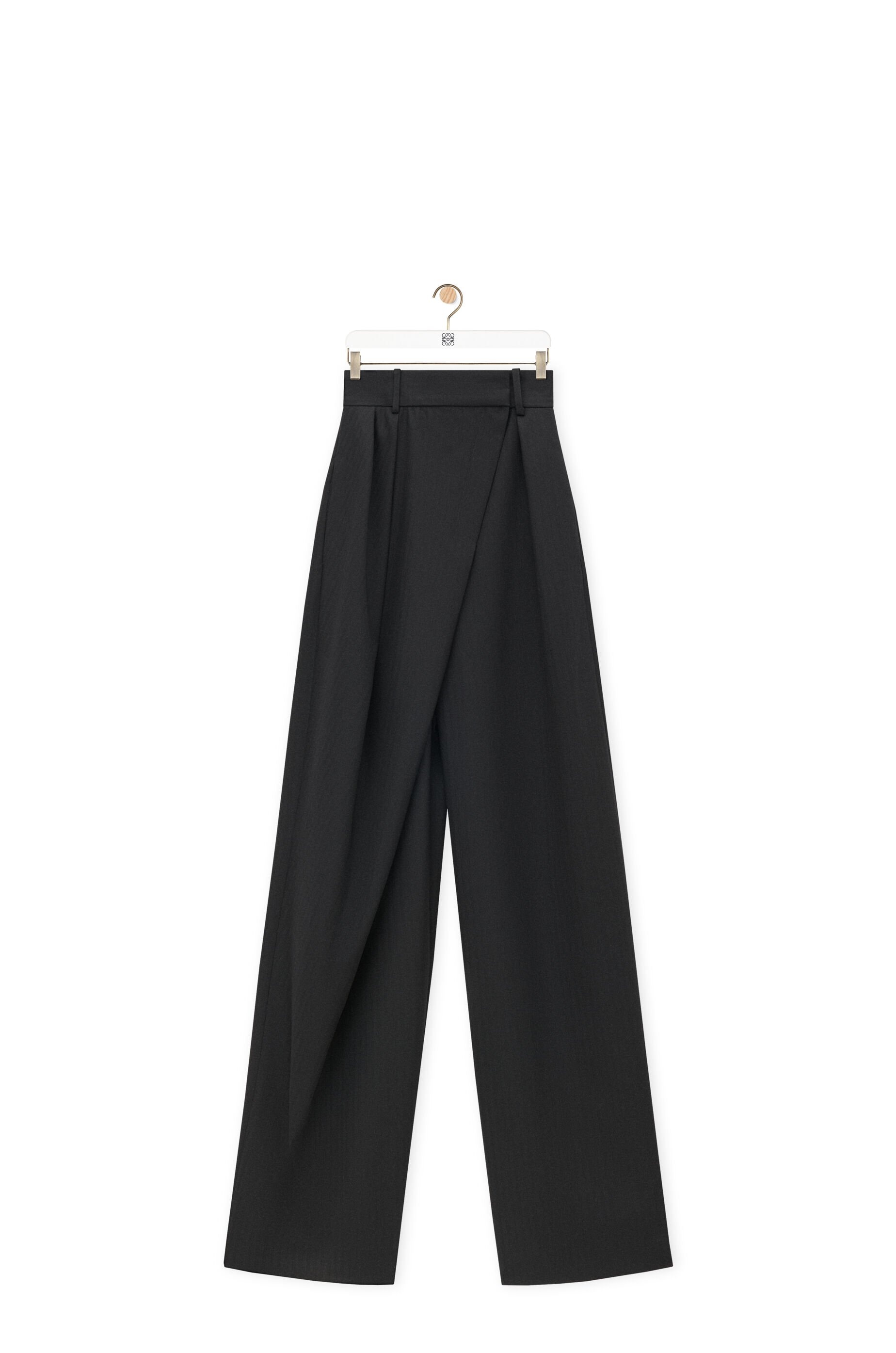 Wrap trousers in wool - 1