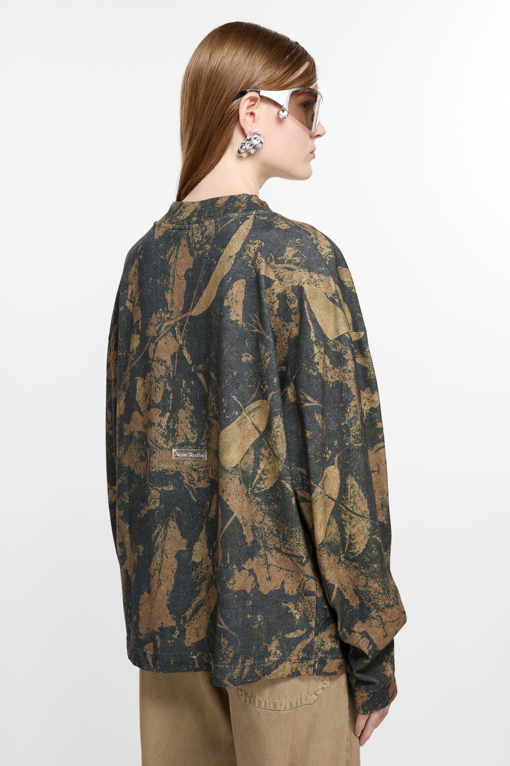 Crew neck sweater - Mud brown camo - 3