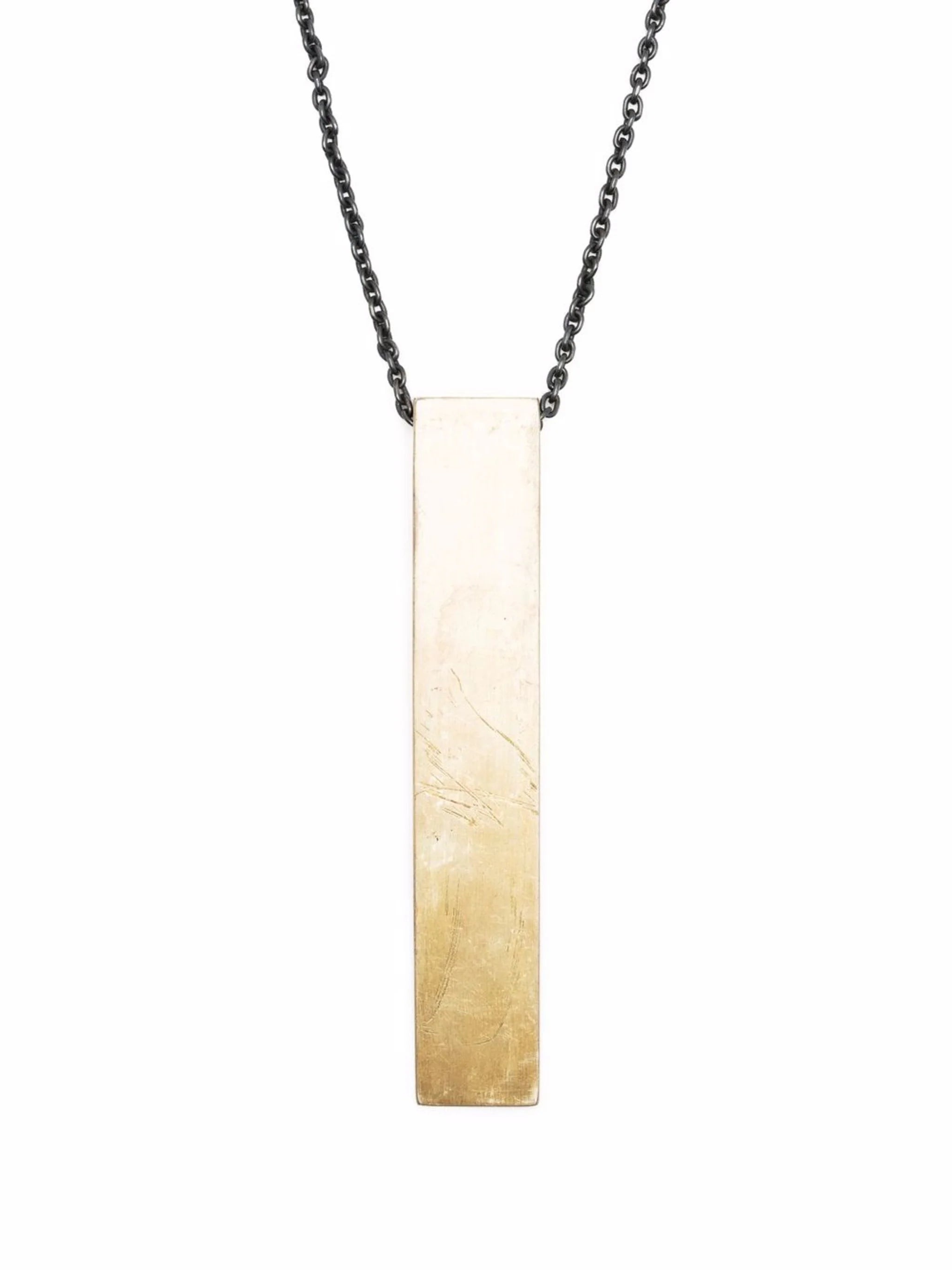 PARTS OF FOUR Wedge Necklace (v2, AG+KA) - 3