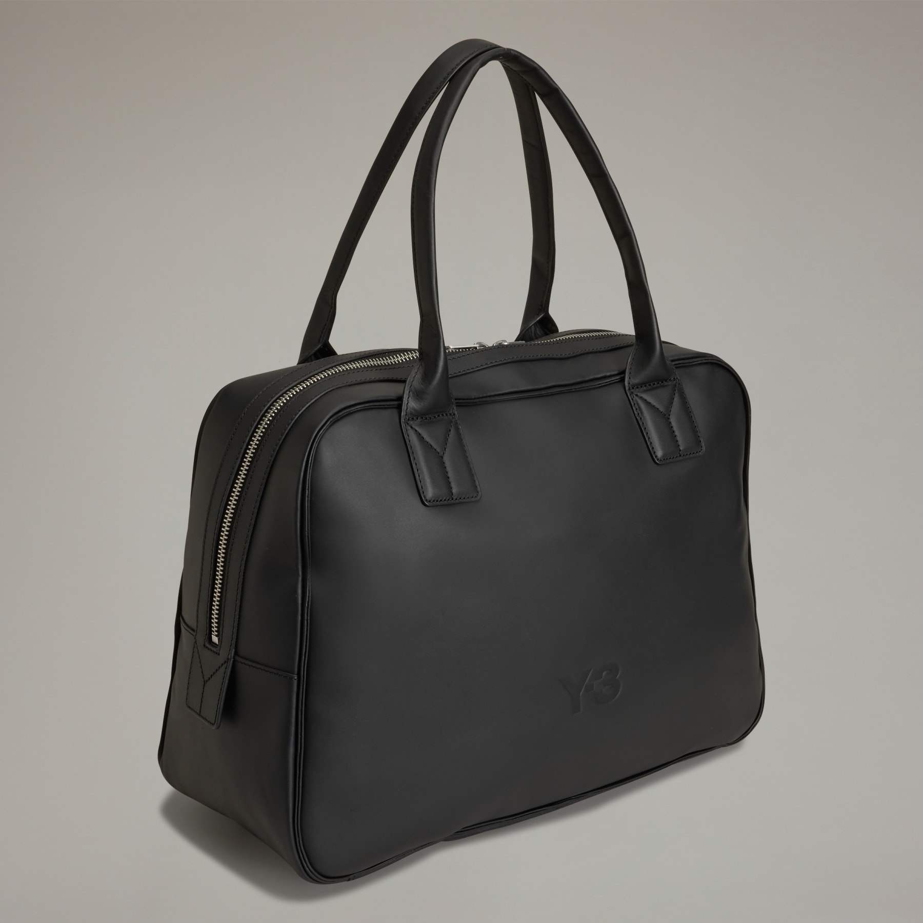 Y-3 Leather Airliner Bag - 3