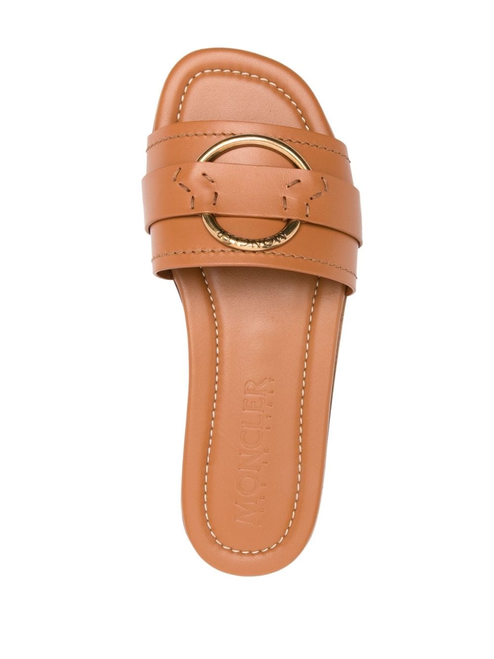 Bell leather slides - 4