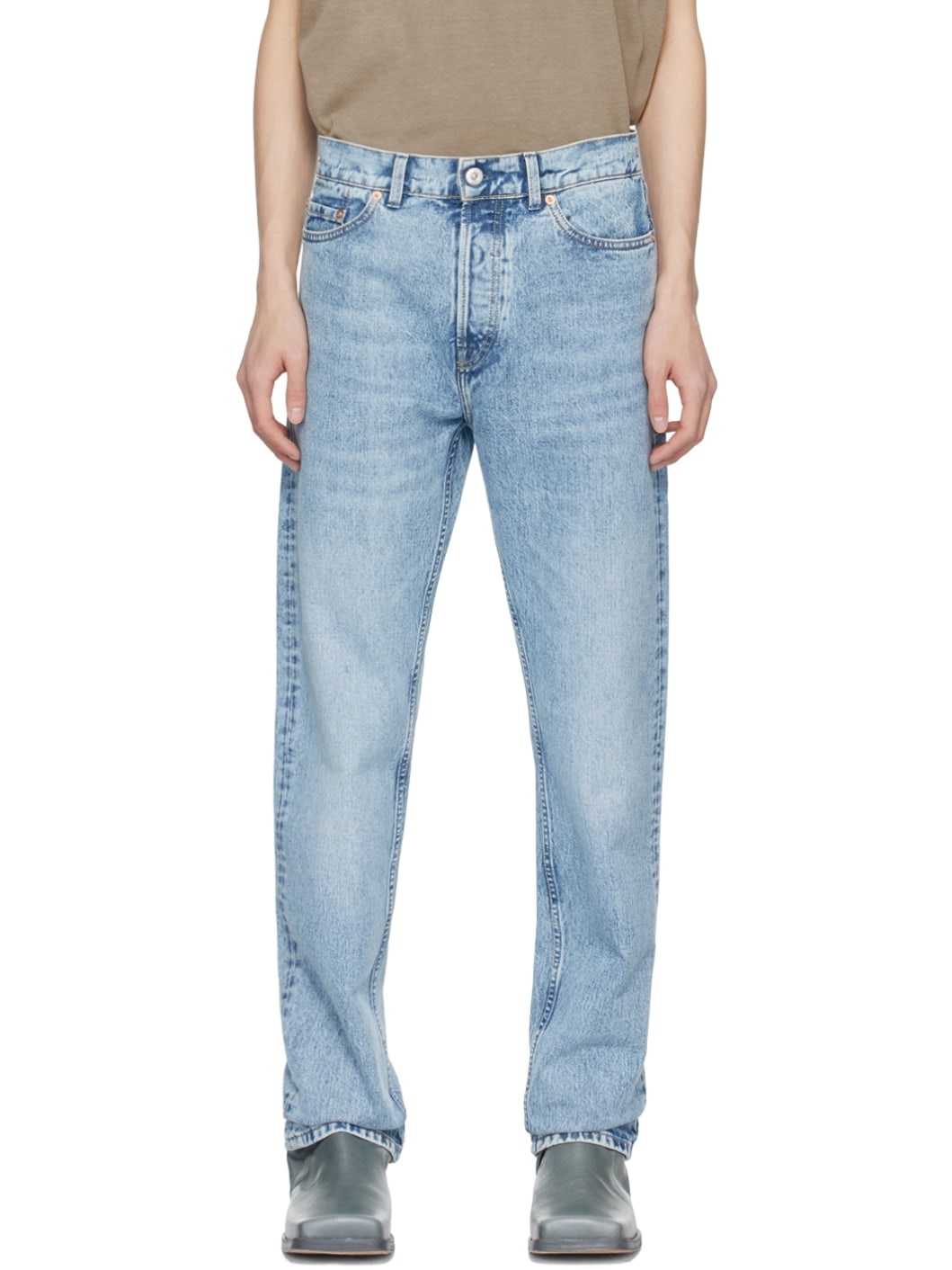 Blue First Cut Jeans - 1