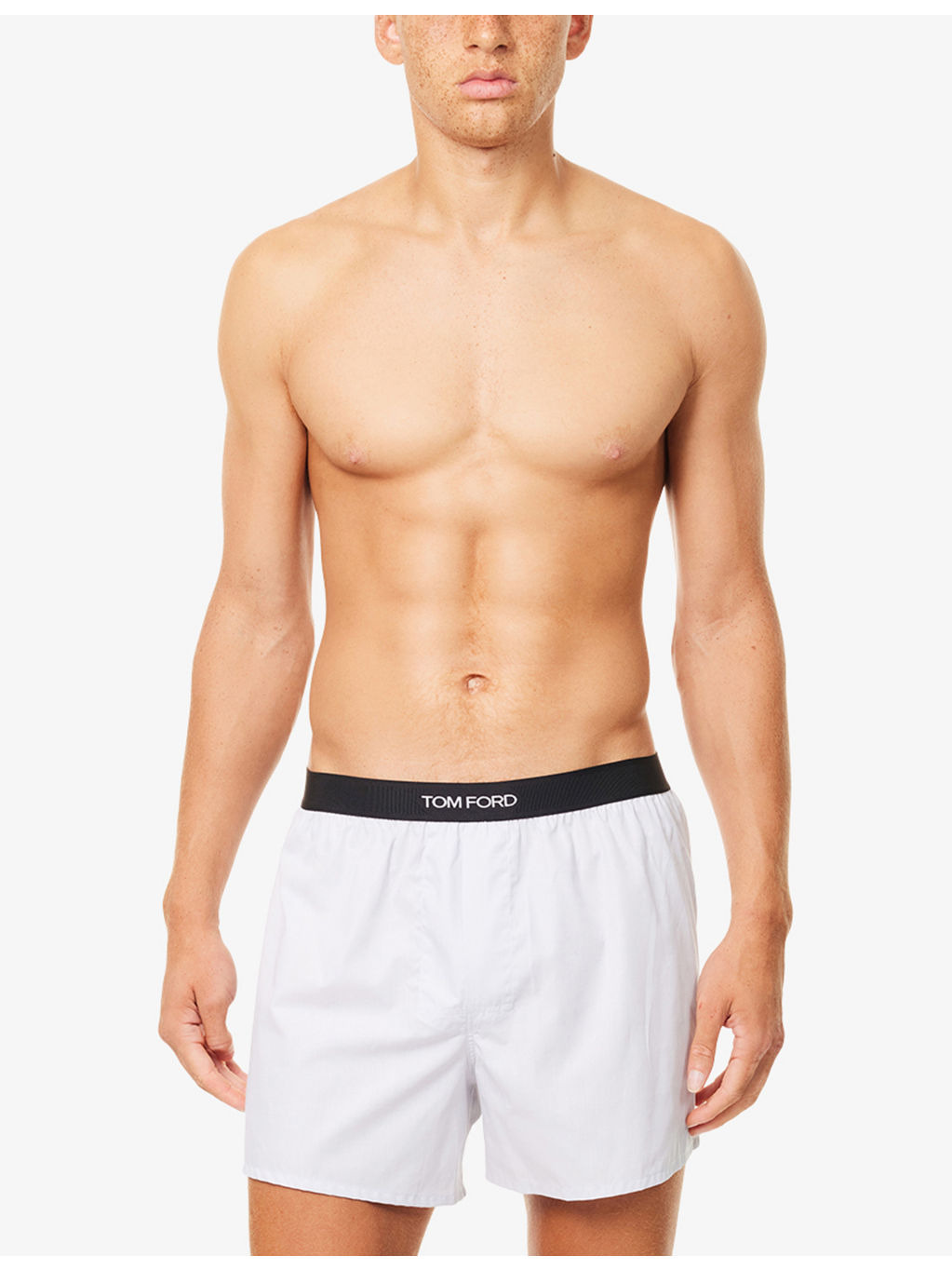 Branded-Waistband Cotton Boxer Shorts - 2