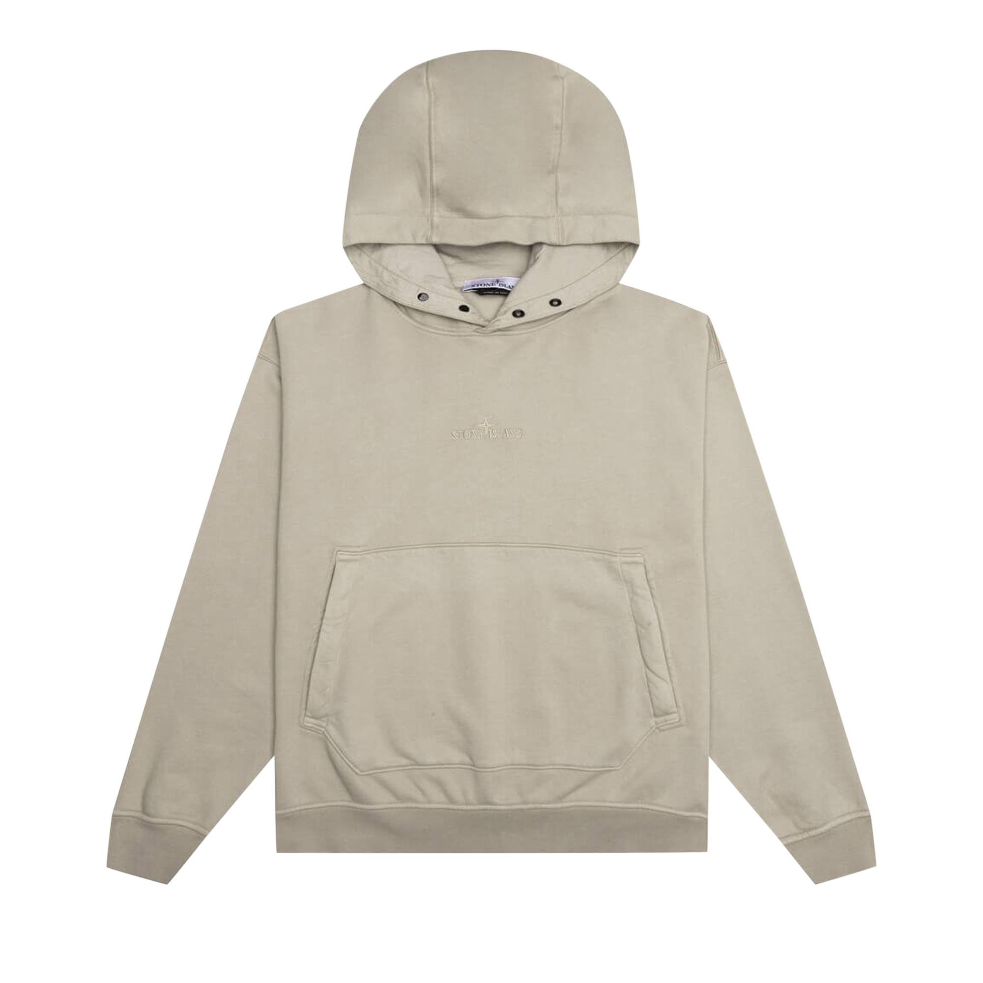 Stone Island Hooded Sweatshirt 'Dove Grey' - 1