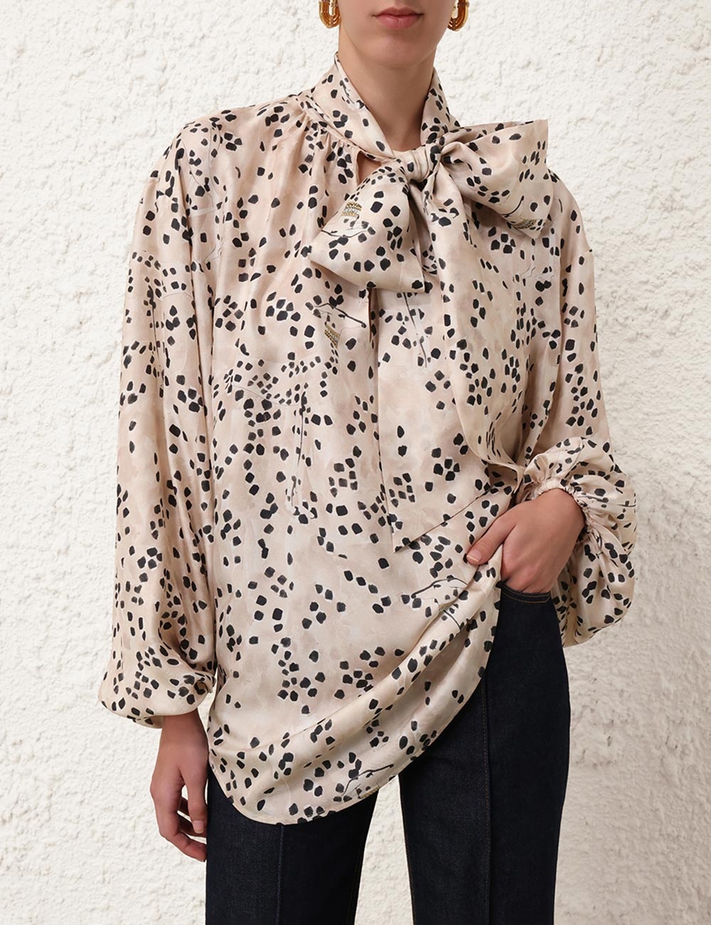 ILLUSTRATION BILLOW BLOUSE - 2