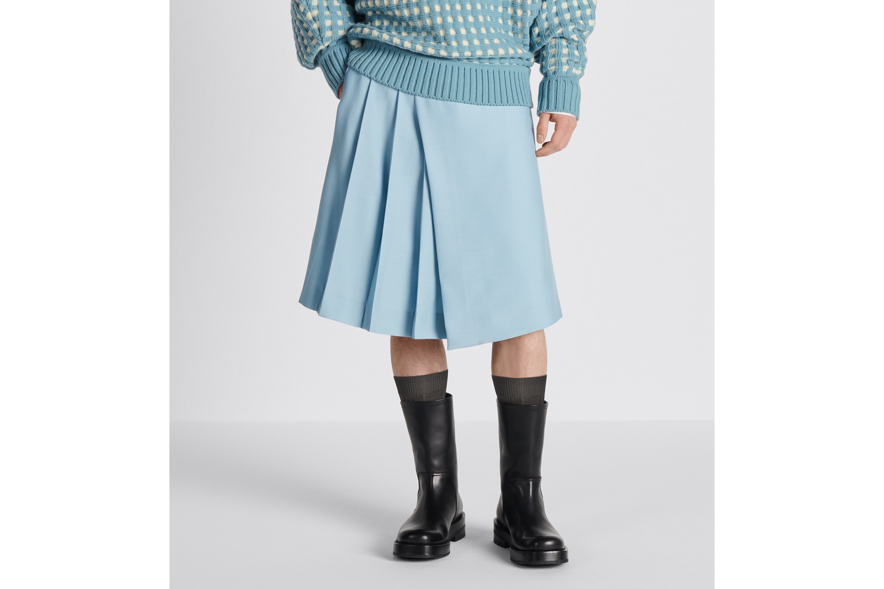 Pleated Kilt-Shorts - 7