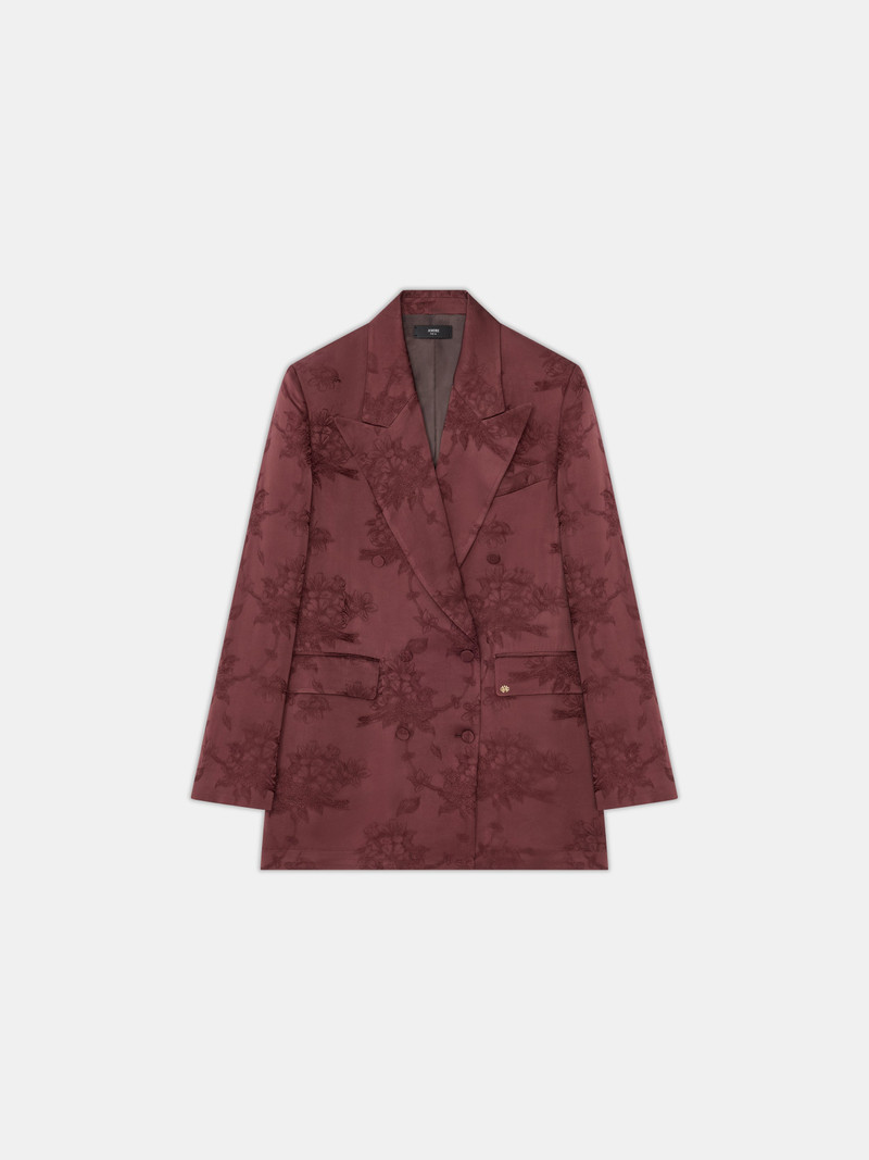 WOMEN'S FLORAL DOUBLE-BREASTED BLAZER 1