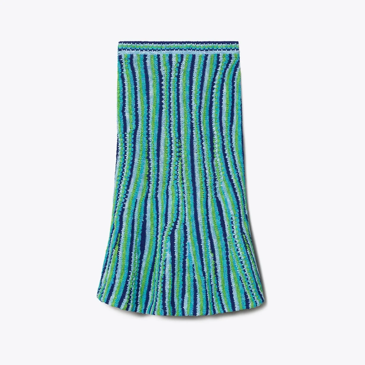 Striped Cotton Skirt - 1