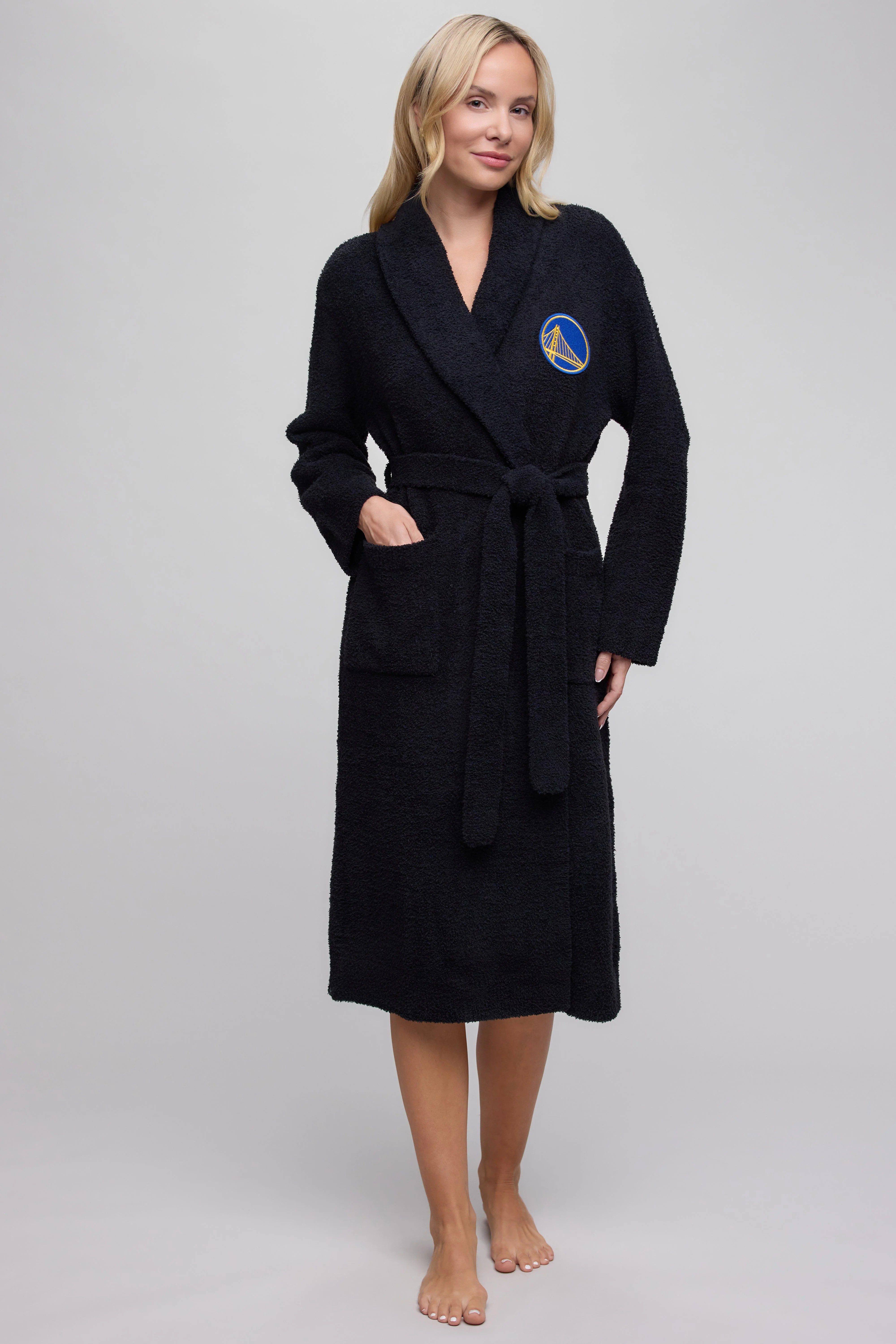 CozyChic® Golden State Warriors™ Unisex Robe - 1