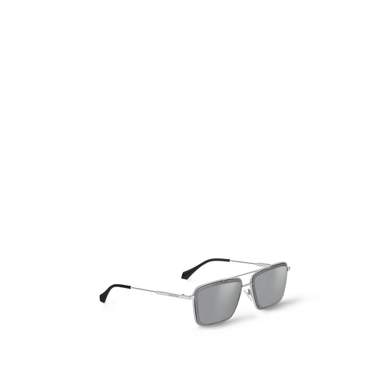 LV Super Vision Metal Square Sunglasses 3